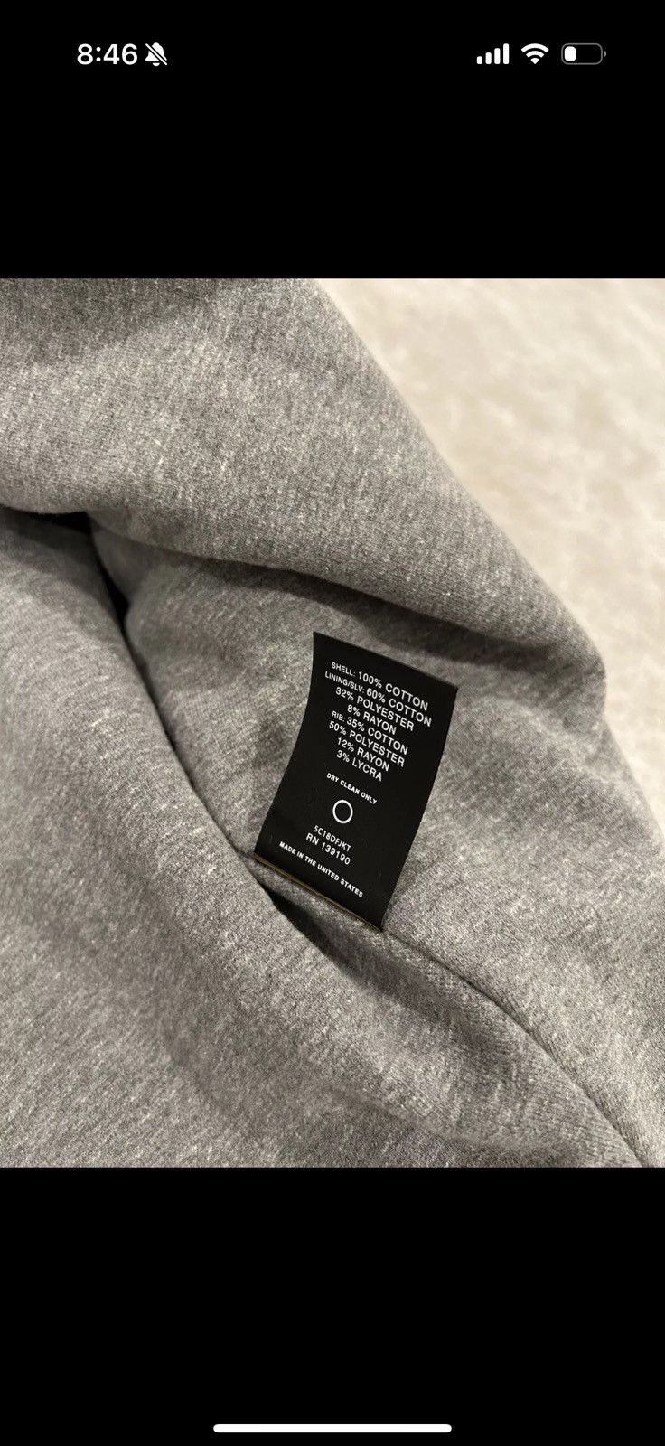 Fear of God Fear Of God Denim Hoodie 5th Collection Size US M / EU 48-50 / 2 - 8 Thumbnail