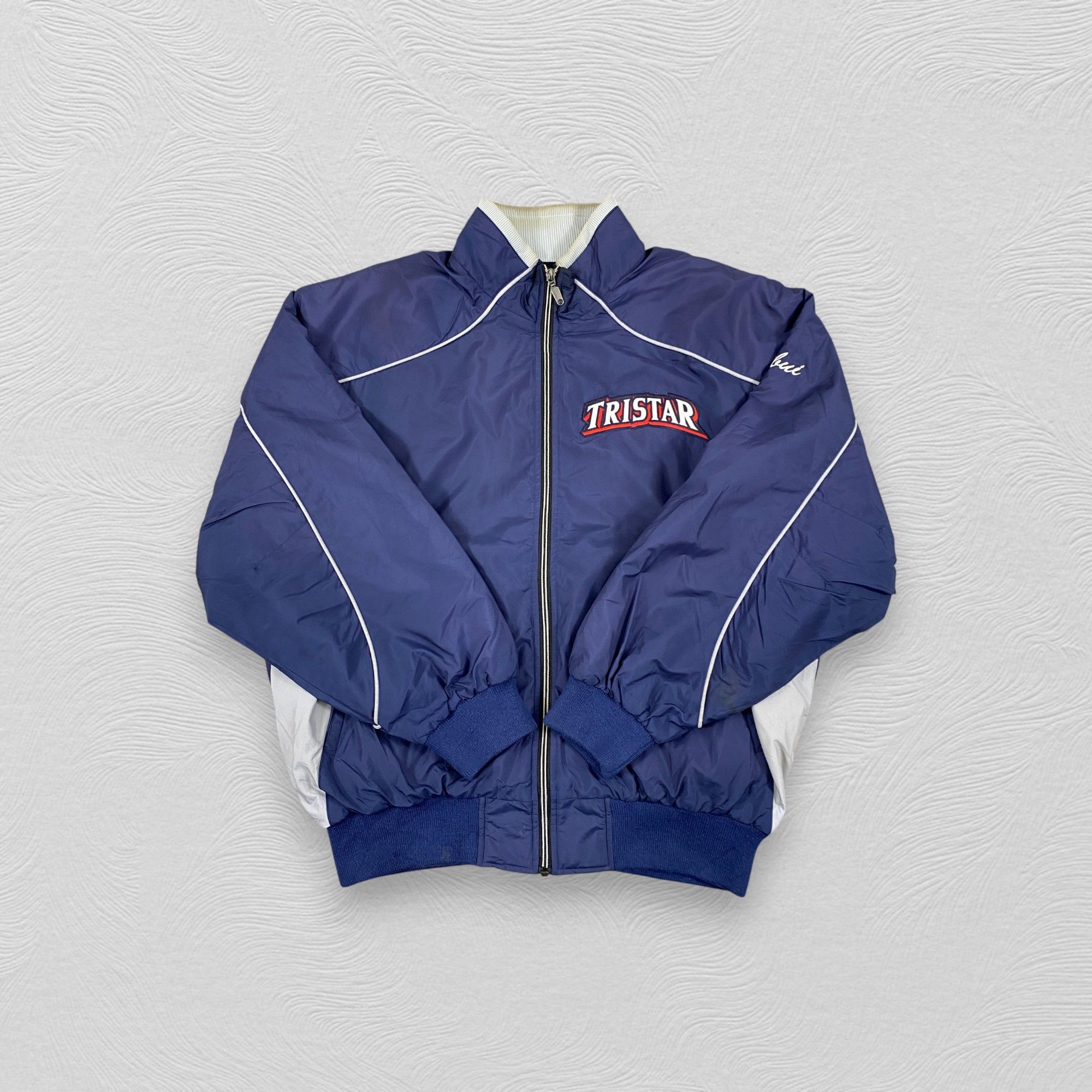 Descente Vintage Descente Tristar Sports Track Jacket- J456 Size US L / EU 52-54 / 3 - 4 Thumbnail