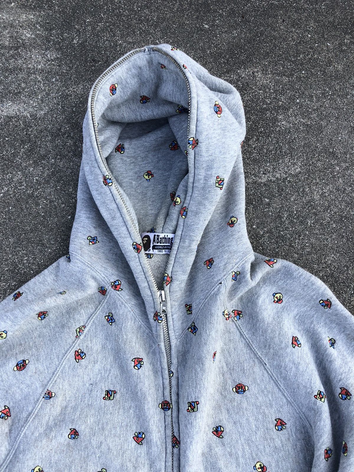 Bape A Bathing Ape Shark Full Zip Hoodie Size L / US 10 / IT 46 - 6 Thumbnail