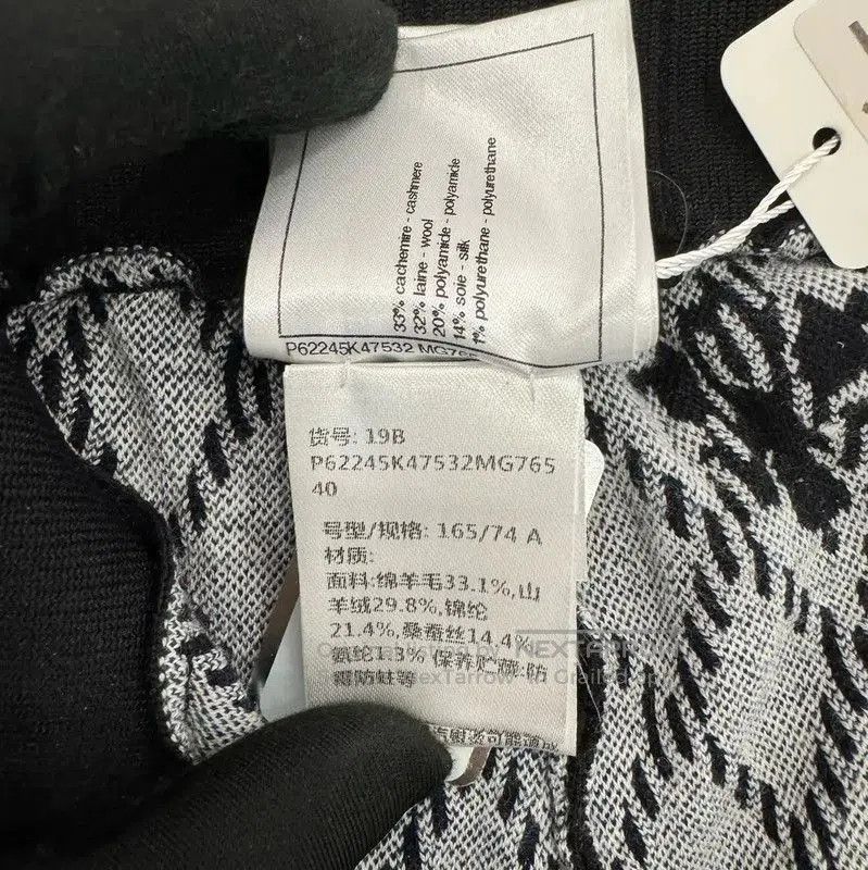 Chanel Chanel Black Cashmere Casual Pants for Women . Size 30" / US 8 / IT 44 - 7 Thumbnail