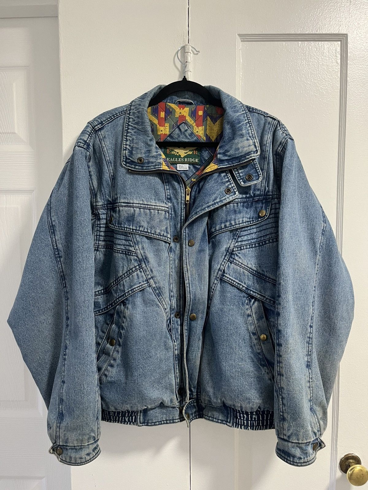 Vintage Vintage Denim Jacket Size US L / EU 52-54 / 3 - 2 Thumbnail
