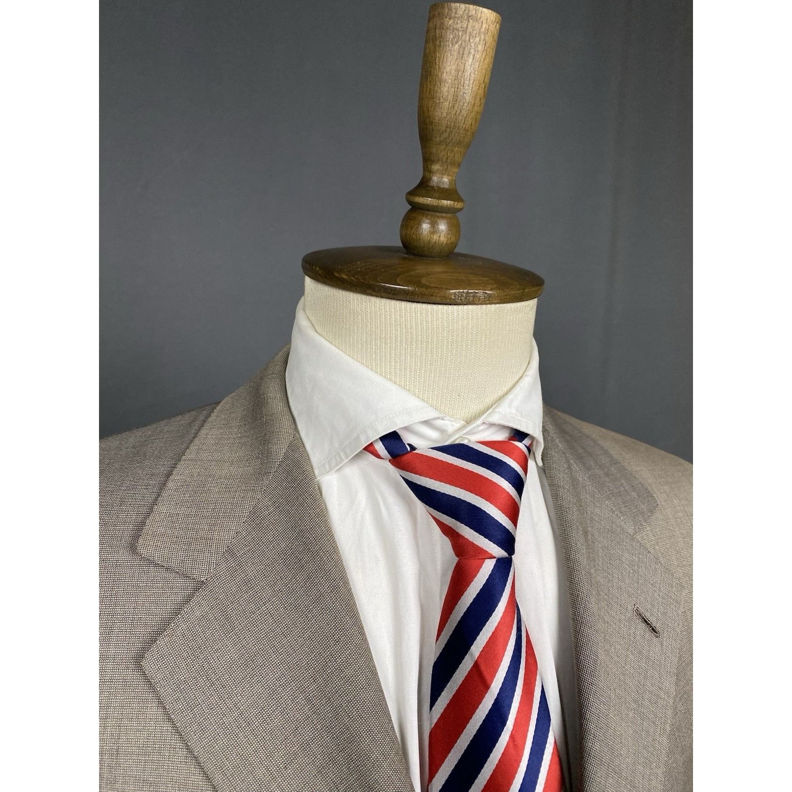 Brioni Brioni Men's Gray Wool Silk 3-Button Blazer Jacket Size 52 Size 52R - 6 Thumbnail
