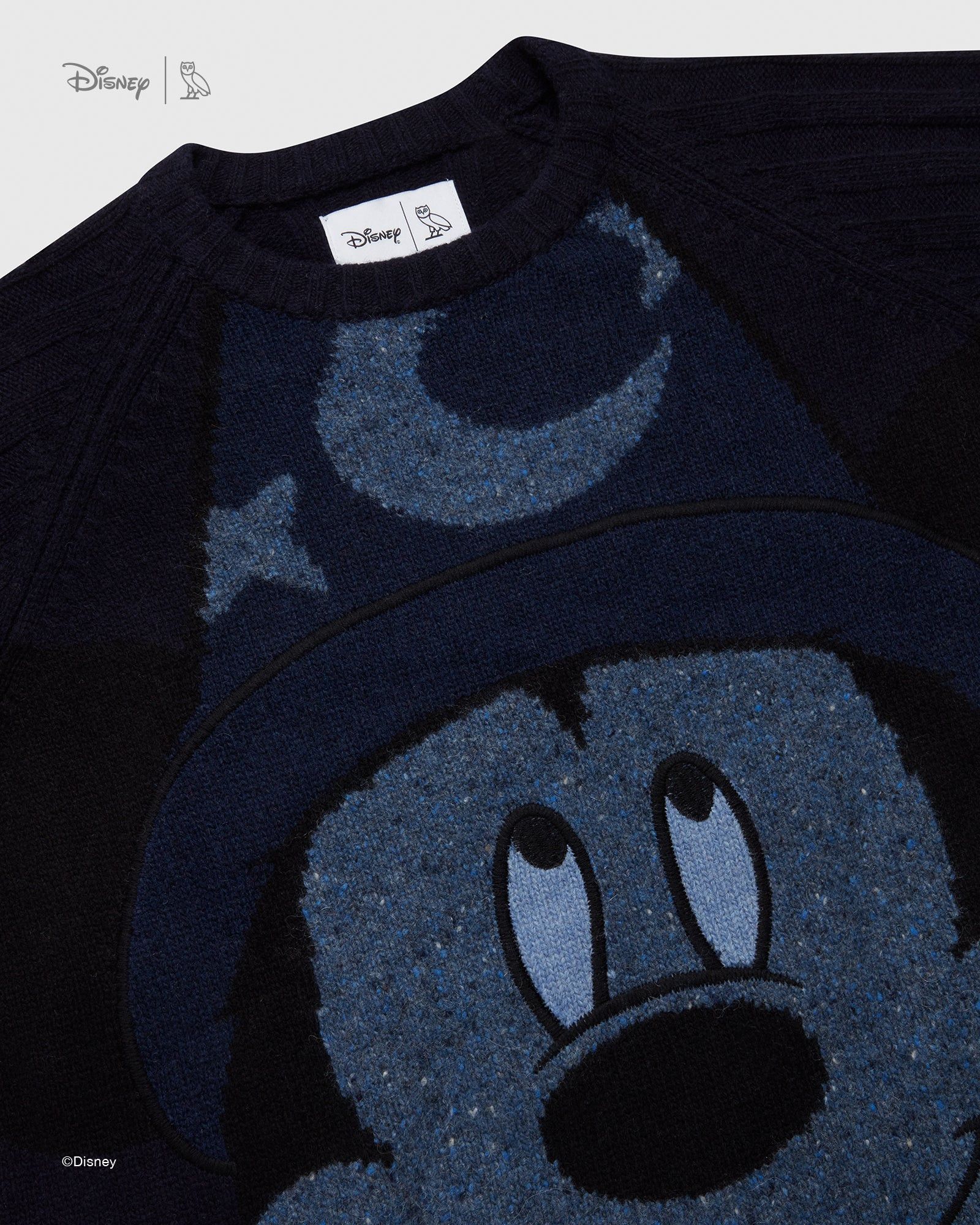 Disney OVO x Disney Mickey Mouse Knit Sweater Navy Size US XXL / EU 58 / 5 - 5 Thumbnail