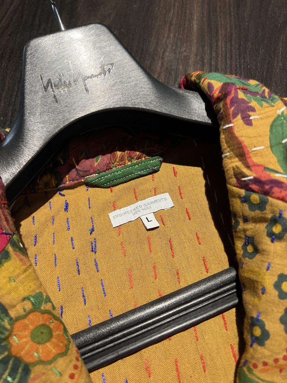 Engineered Garments Engineered Garments Sashiko Floral Patchwork Loiter Jacke Size US L / EU 52-54 / 3 - 5 Thumbnail