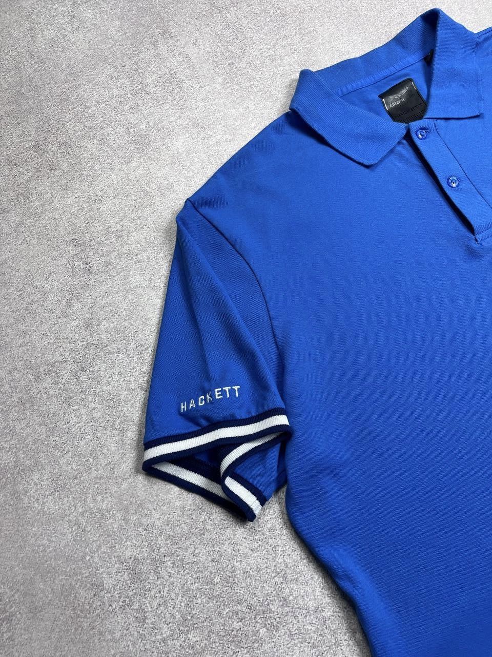 Hackett Vintage Hackett Aston Martin Polo Shirt Y2K XL Size US XL / EU 56 / 4 - 4 Thumbnail