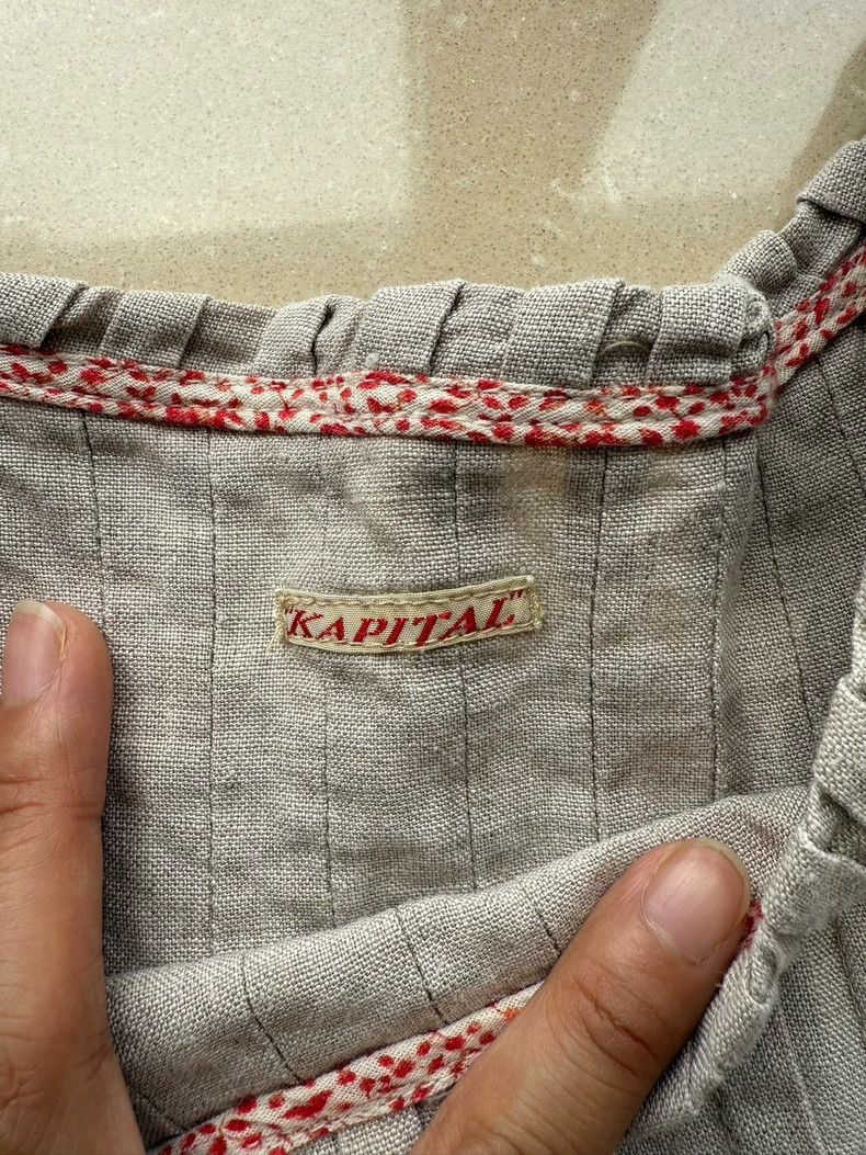 Kapital KAPITAL Linen Dress with Small Flaws Size M / US 6-8 / IT 42-44 - 3 Thumbnail