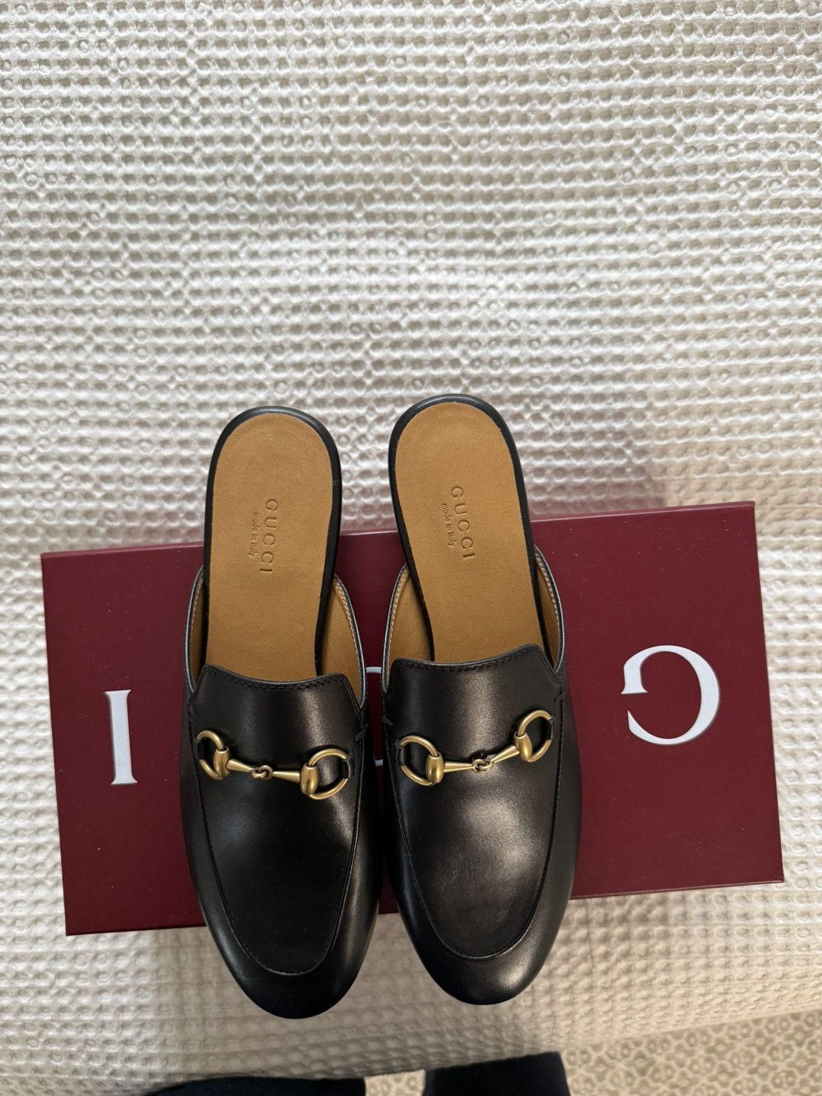 Gucci Authentic Gucci Princetown horsebit mules Size US 6.5 / IT 36.5 - 2 Thumbnail