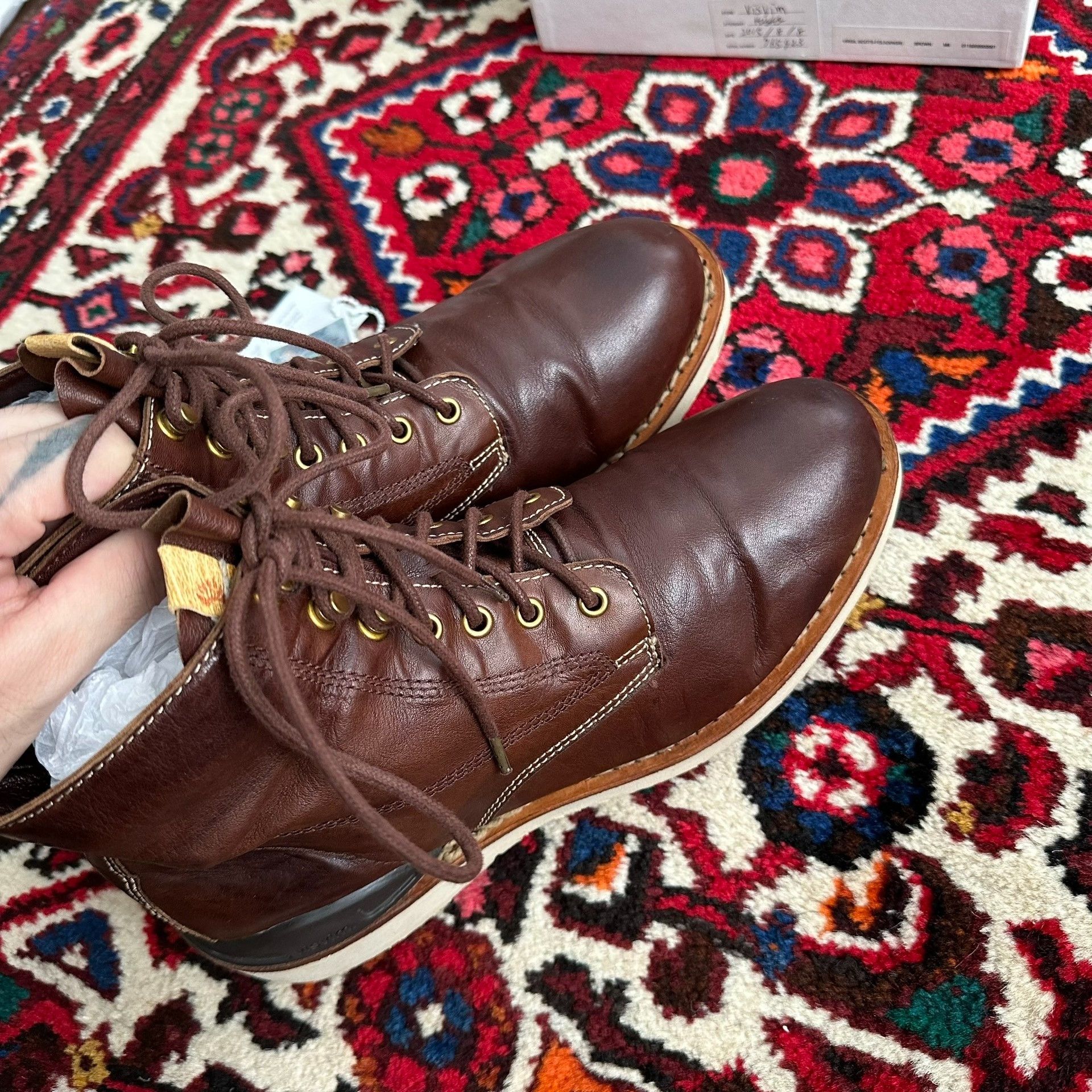 Visvim visvim 15aw Virgil Kangaroo Leather Boots M9 Size US 9 / EU 42 - 6 Thumbnail