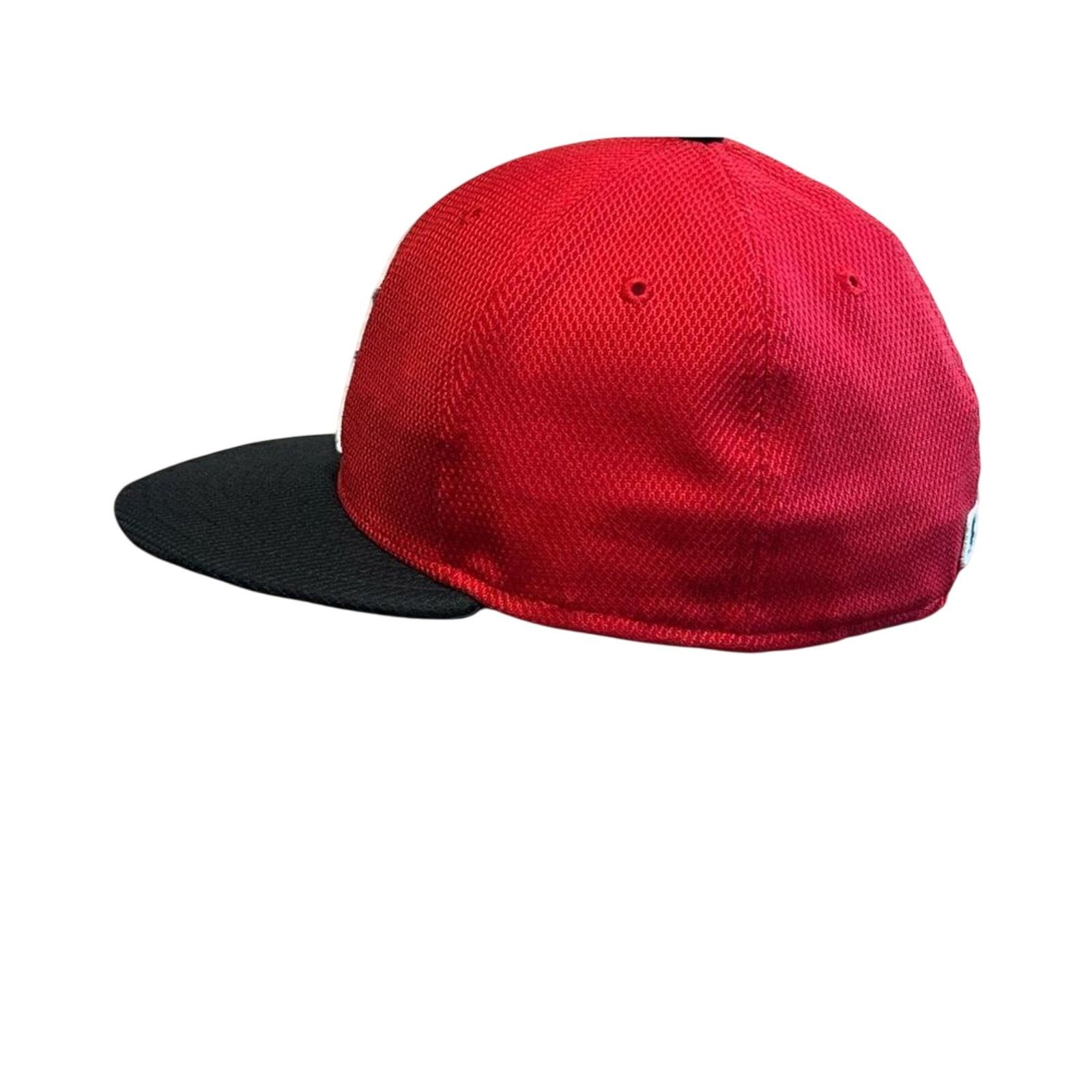 New Era New Era Los Angeles Angels 5950 Baseball Cap Hat 7 1/8 MLB Size ONE SIZE - 2 Thumbnail
