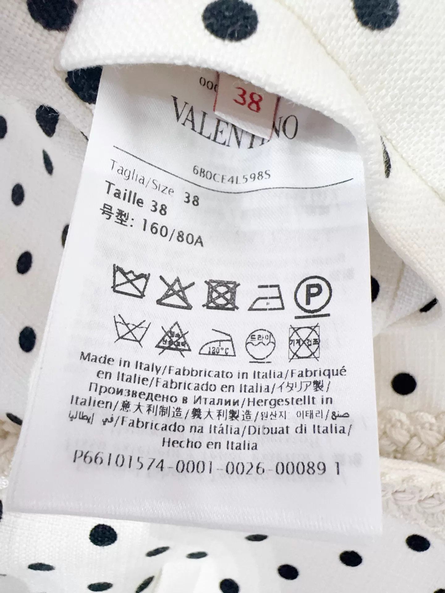 Valentino Valentino Women's 25 Spring Lined Jacket Size 38 Size XS / US 0-2 / IT 36-38 - 4 Thumbnail