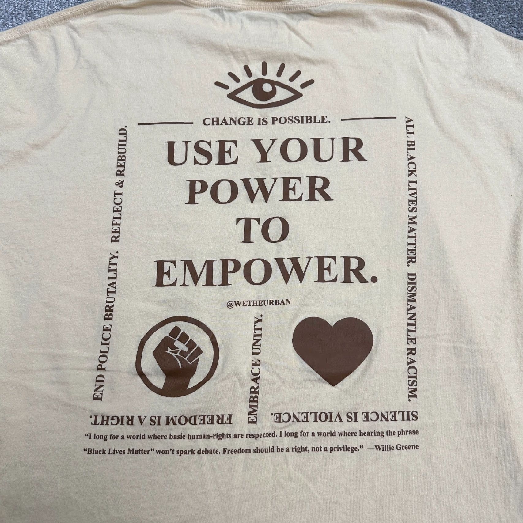 Victoria's Secret Victoria's Secret Shirt Women One Size Beige Oversized Logo T-Shirt Short Sleeve Cotton Casual Size ONE SIZE - 4 Thumbnail