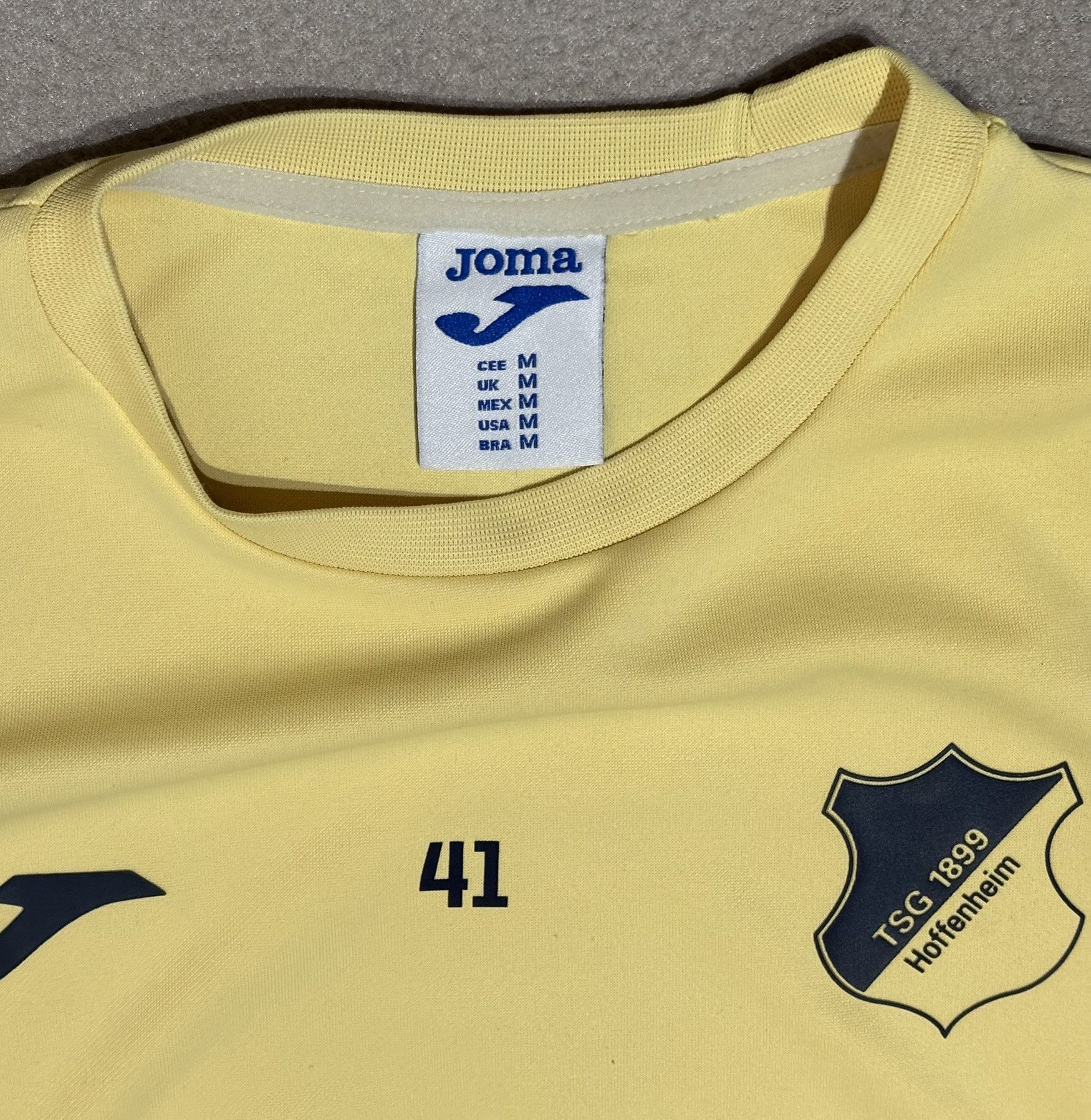 Joma TSG Hoffenheim 2022/2023 Joma #41 Training Jersey Size M Size US M / EU 48-50 / 2 - 15 Thumbnail