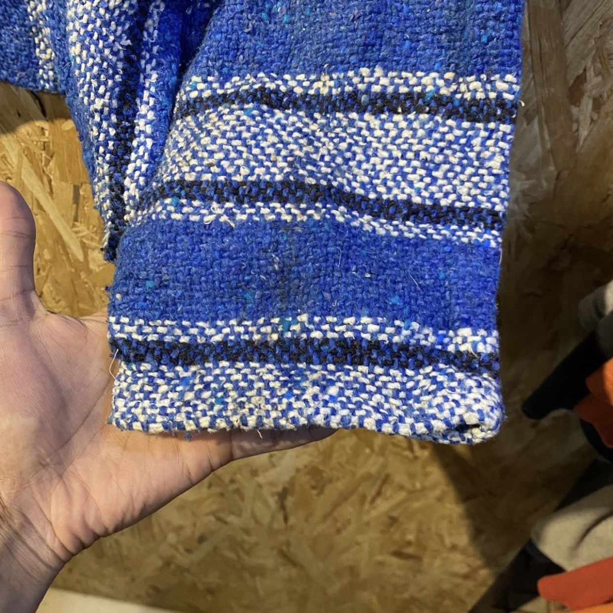 Baja Joe × Mexican Threads × Vintage Cuamatzi Mexican Baja Joe Drug Rug Hoodie Size US XL / EU 56 / 4 - 9 Thumbnail