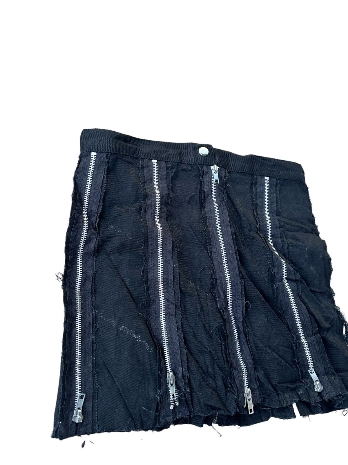 Seditionaries Sexy dynamite London multizipper skirts Size 26" / US 2 / IT 38 - 4 Thumbnail