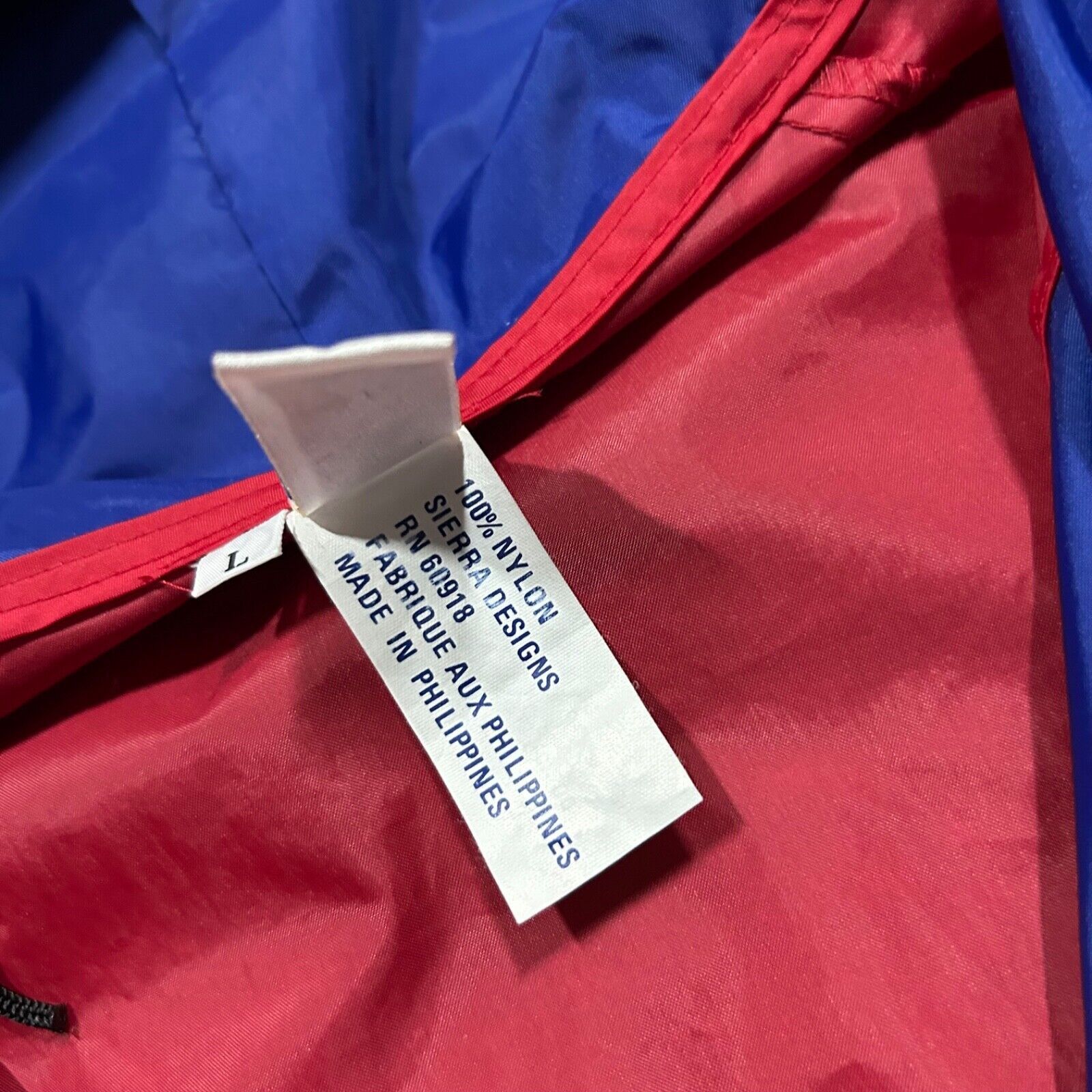 Sierra Designs × Vintage Vintage Nylon Windbreaker Anorak Jacket Half Zip Pullover Size US L / EU 52-54 / 3 - 3 Thumbnail