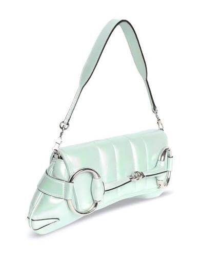 Gucci Limited Ed Gucci Horsebit Chain lambskin iridescent shoulder Size ONE SIZE - 1 Thumbnail