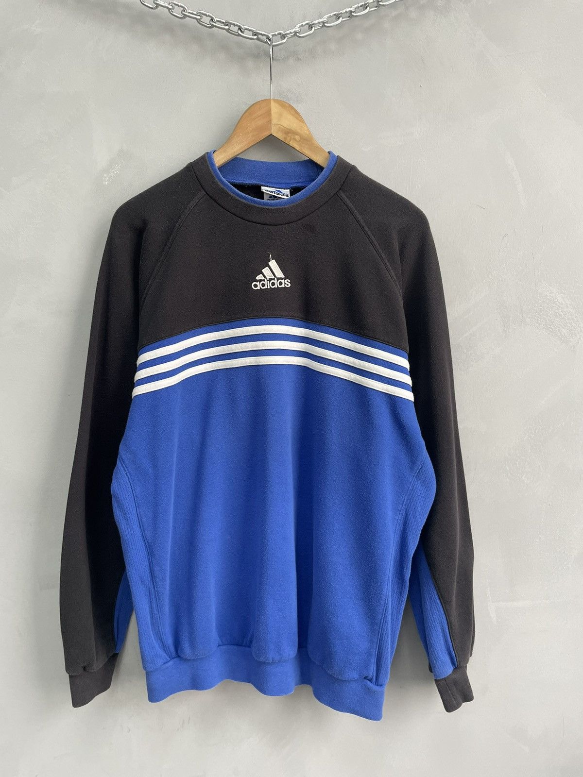 Adidas Adidas retro 90s crew neck sweatshirt Size US L / EU 52-54 / 3 - 2 Thumbnail