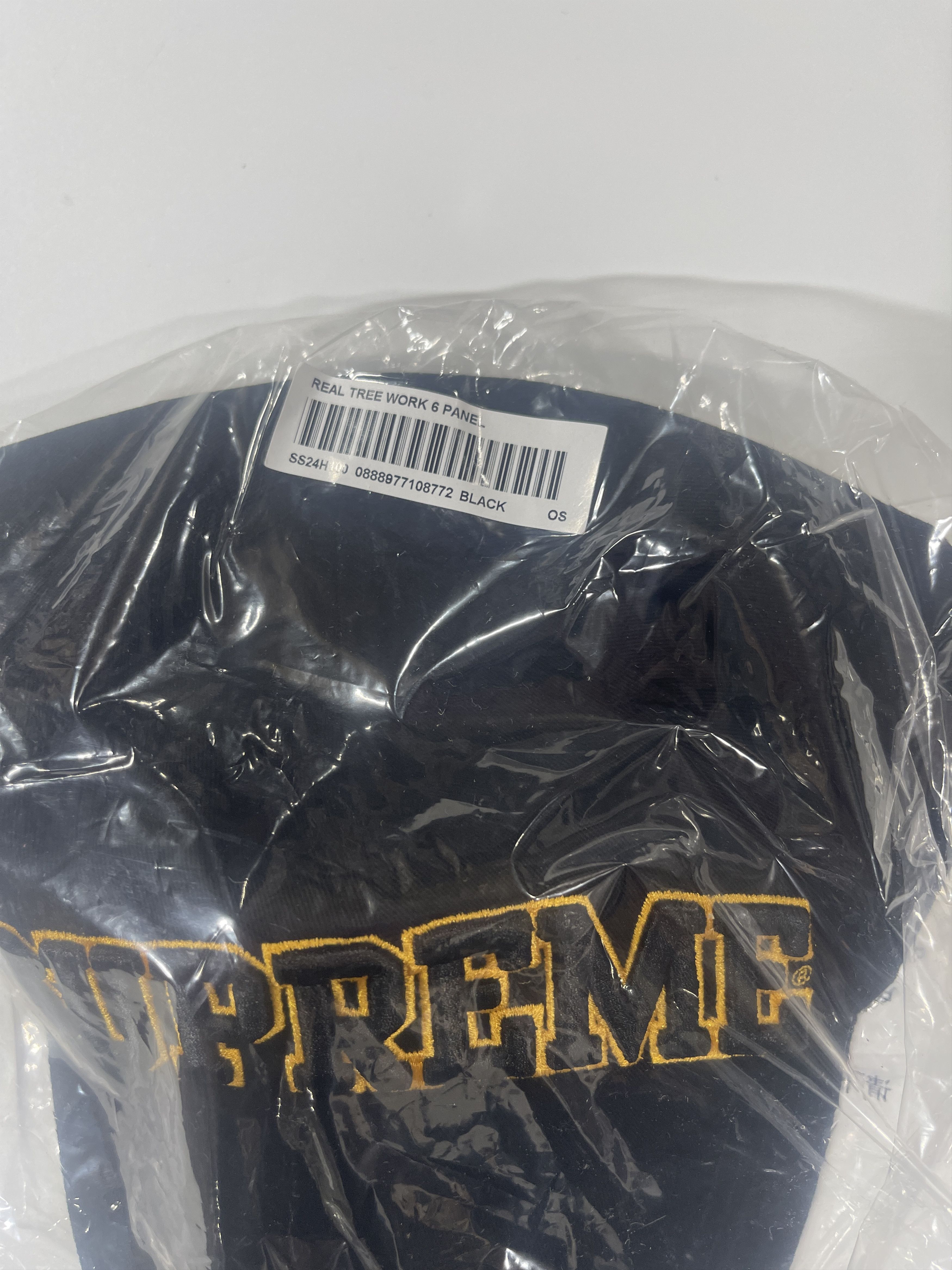 Supreme Supreme Difference 6-Panel Black Cap Sz Adjustable Size ONE SIZE - 3 Thumbnail