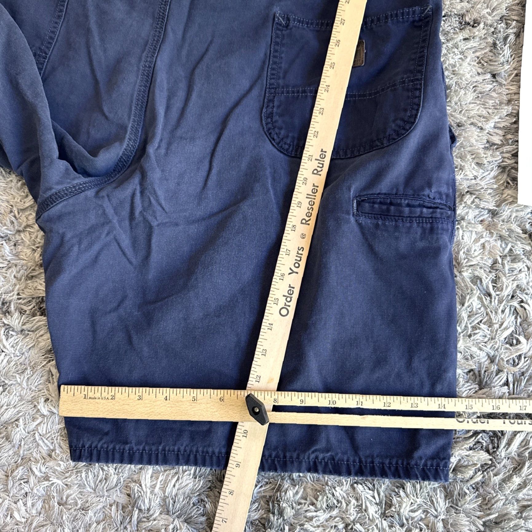 Carhartt Carhartt Shorts Men’s 46 Original Fit Utility DYED B203 BLS Baggy Y2K Workwear Cargo Blue Mens Size US 30 / EU 46 - 6 Thumbnail