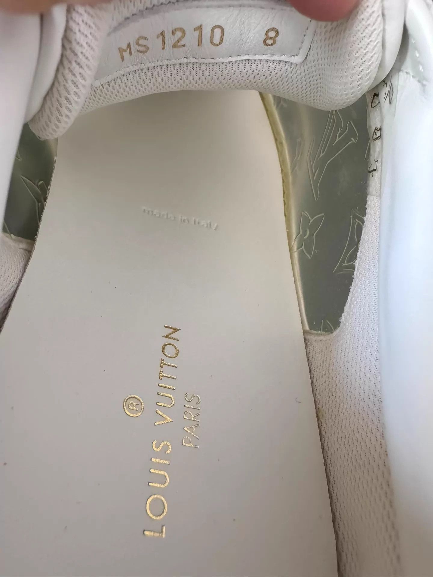 Louis Vuitton LV Monogram White Panel Sneaker Uk8 Size US 9 / EU 42 - 8 Thumbnail