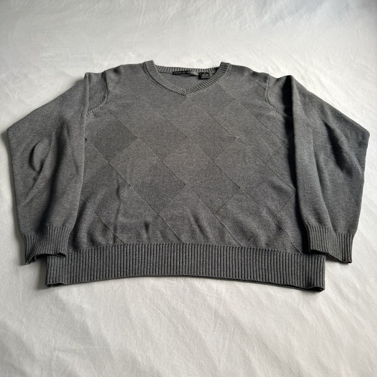Oscar De La Renta Oscar De La Renta Men’s Knit Sweater Grey Medium Size US M / EU 48-50 / 2 - 4 Thumbnail