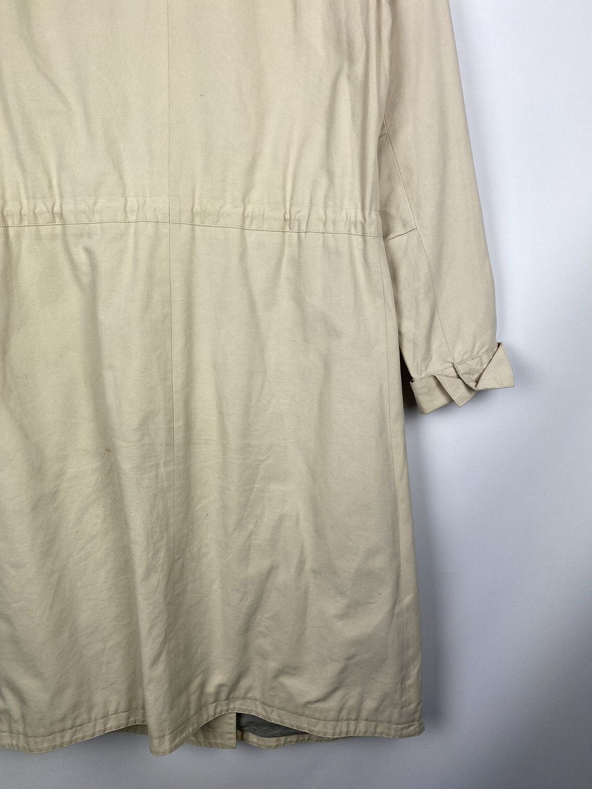 Brunello Cucinelli Brunello Cucinelli ladies full zip trench coat size M Size S / US 4 / IT 40 - 17 Thumbnail