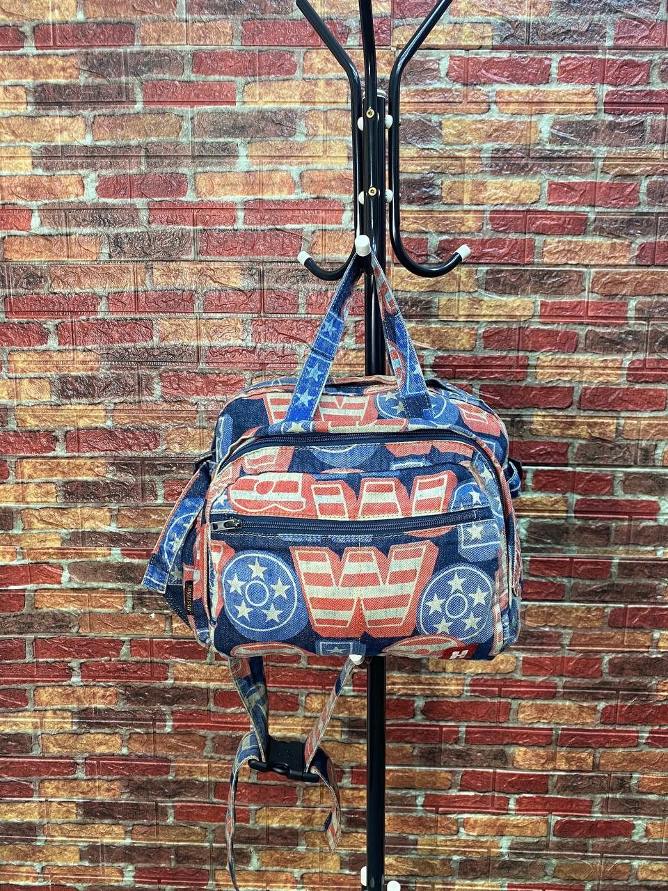 Hysteric Glamour VTG 90S HYSTERIC GLAMOUR TOOLS FIREFIGHTER BUMBAG DENIM Size ONE SIZE - 20 Thumbnail