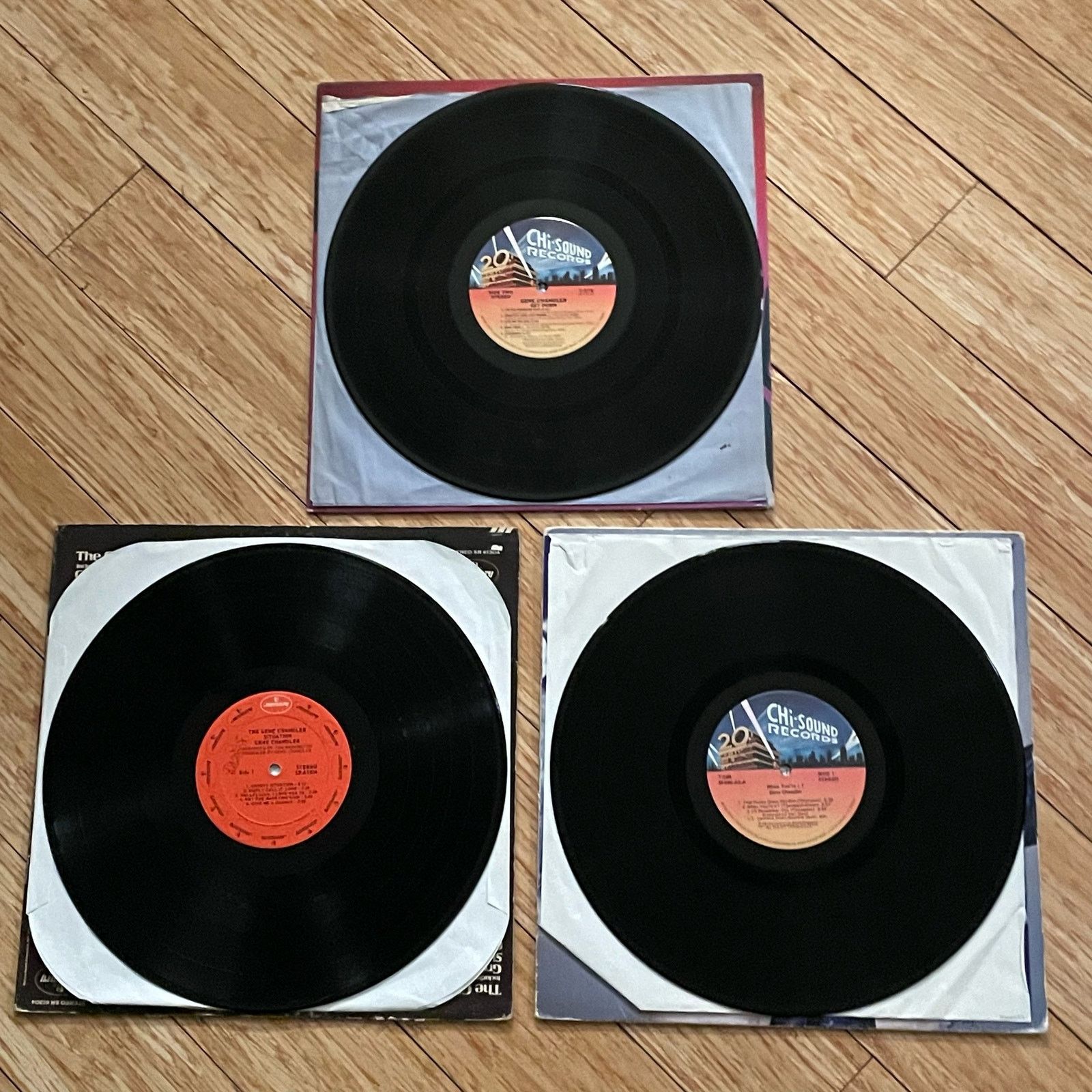 INTENTIONALLY BLANK Lot of 3 Gene Chandler LPs vintage vinyl records soul funk Size ONE SIZE - 3 Thumbnail