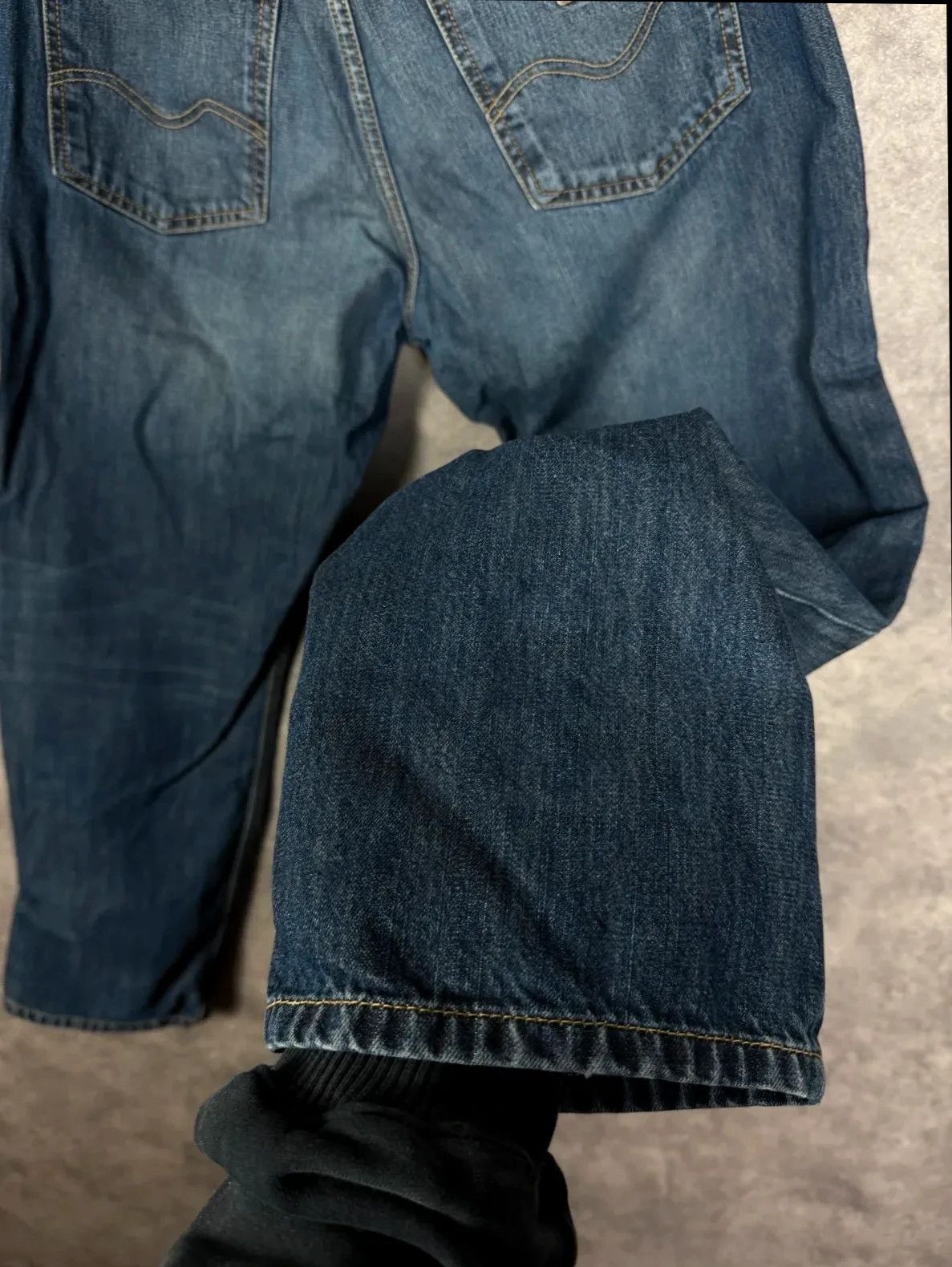 Carhartt Carhartt Texas Pant jeans navy blue denim vintage Y2K Size US 33 - 5 Thumbnail
