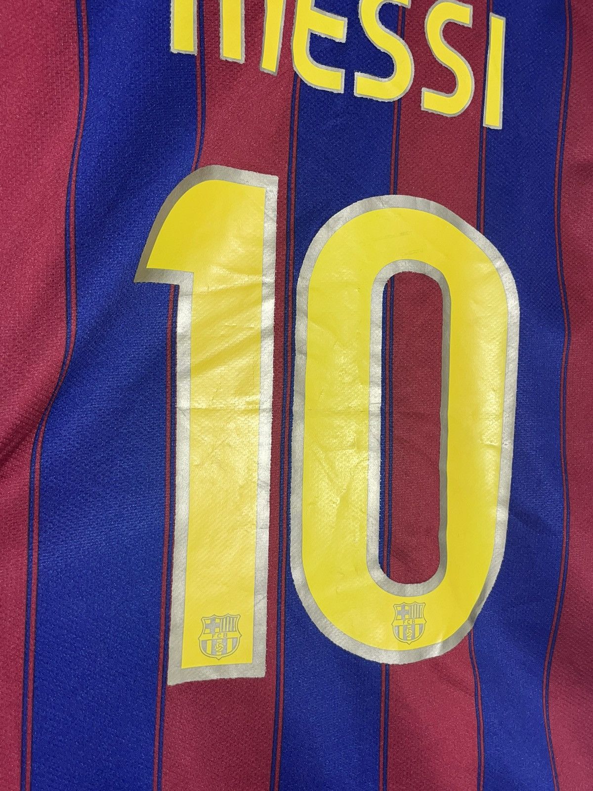 #10 Messi Barcelona F.C 2009/10 Nike Home Football Shirt