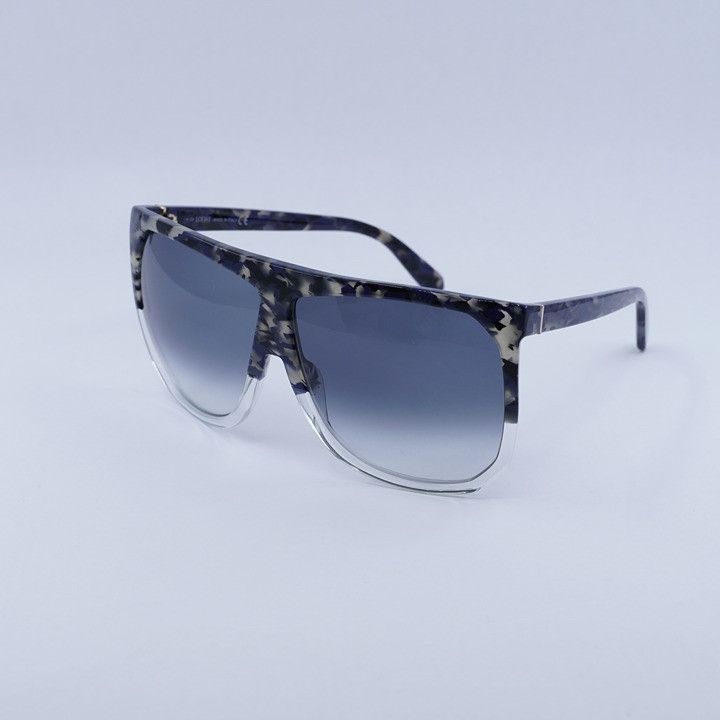 Loewe Loewe LW40001I 56B Filipa Sunglasses Blue Havana Square Size ONE SIZE - 1 Thumbnail
