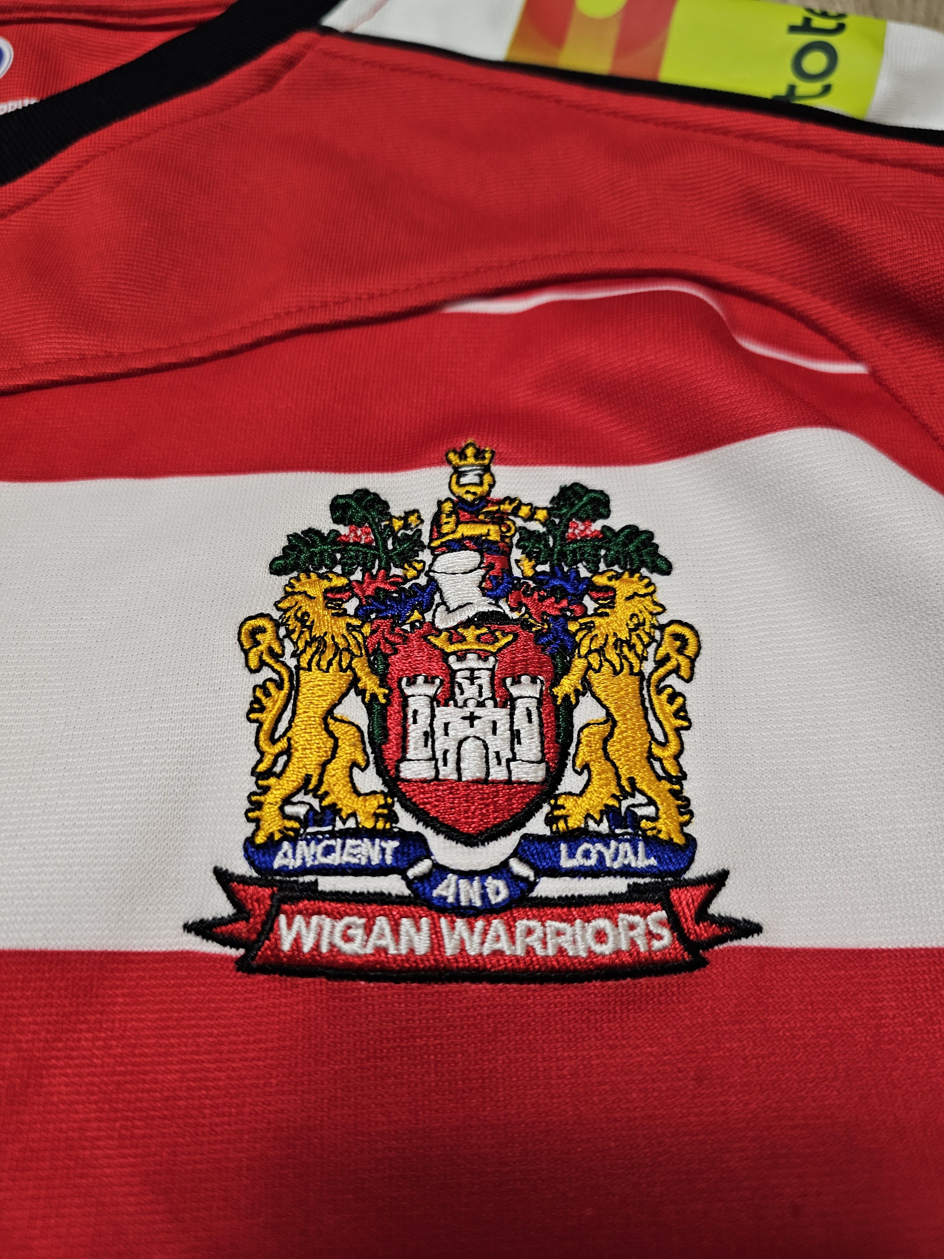 Other WIGAN WARRIORS VINTAGE JERSEY ENGLAND RUGBY JERSEY RUGBY Size US S / EU 44-46 / 1 - 4 Thumbnail