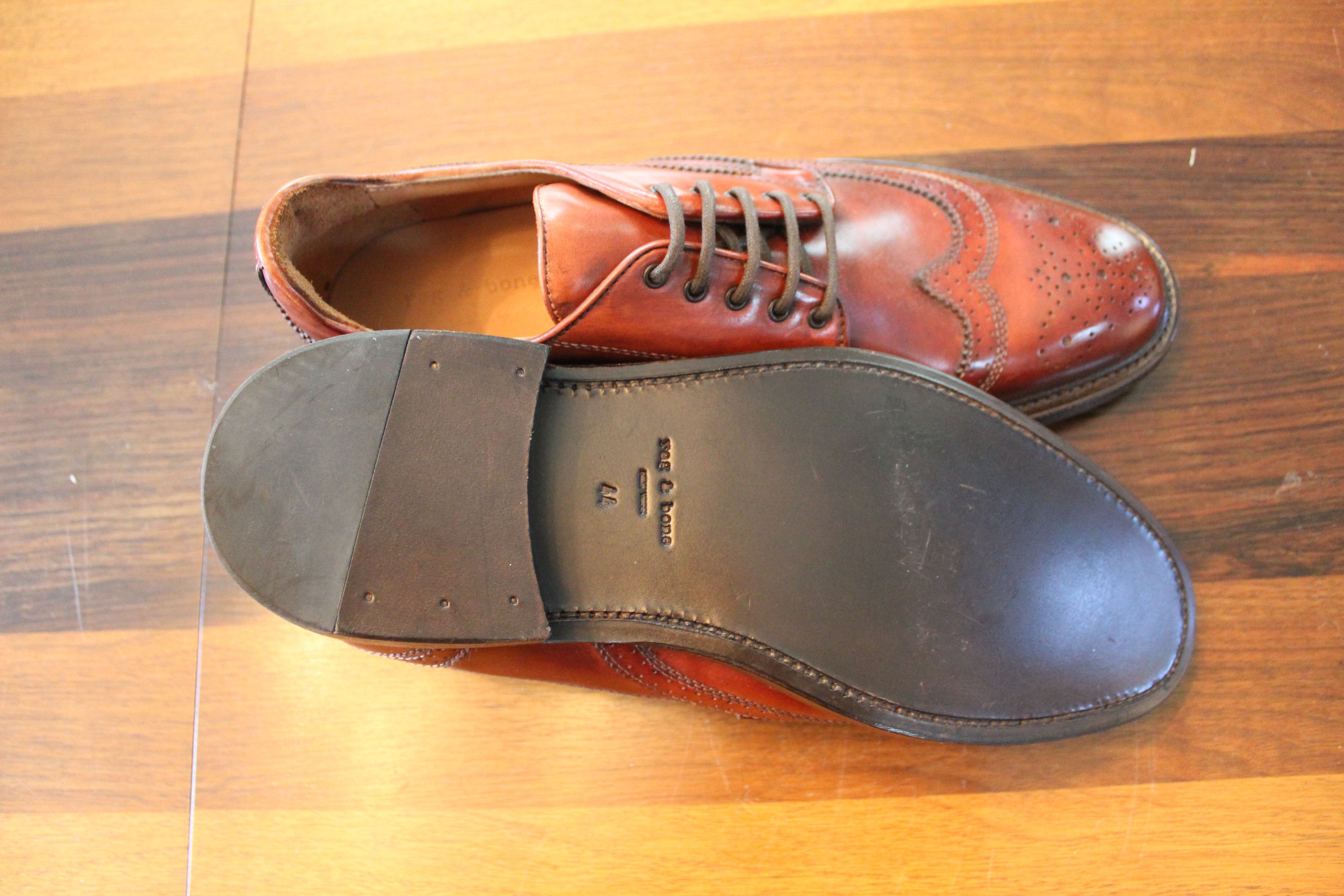 Rag & Bone Rag & Bone 2015 Brogue Wingtip – Italian, Showroom Sample Size US 11 / EU 44 - 3 Thumbnail