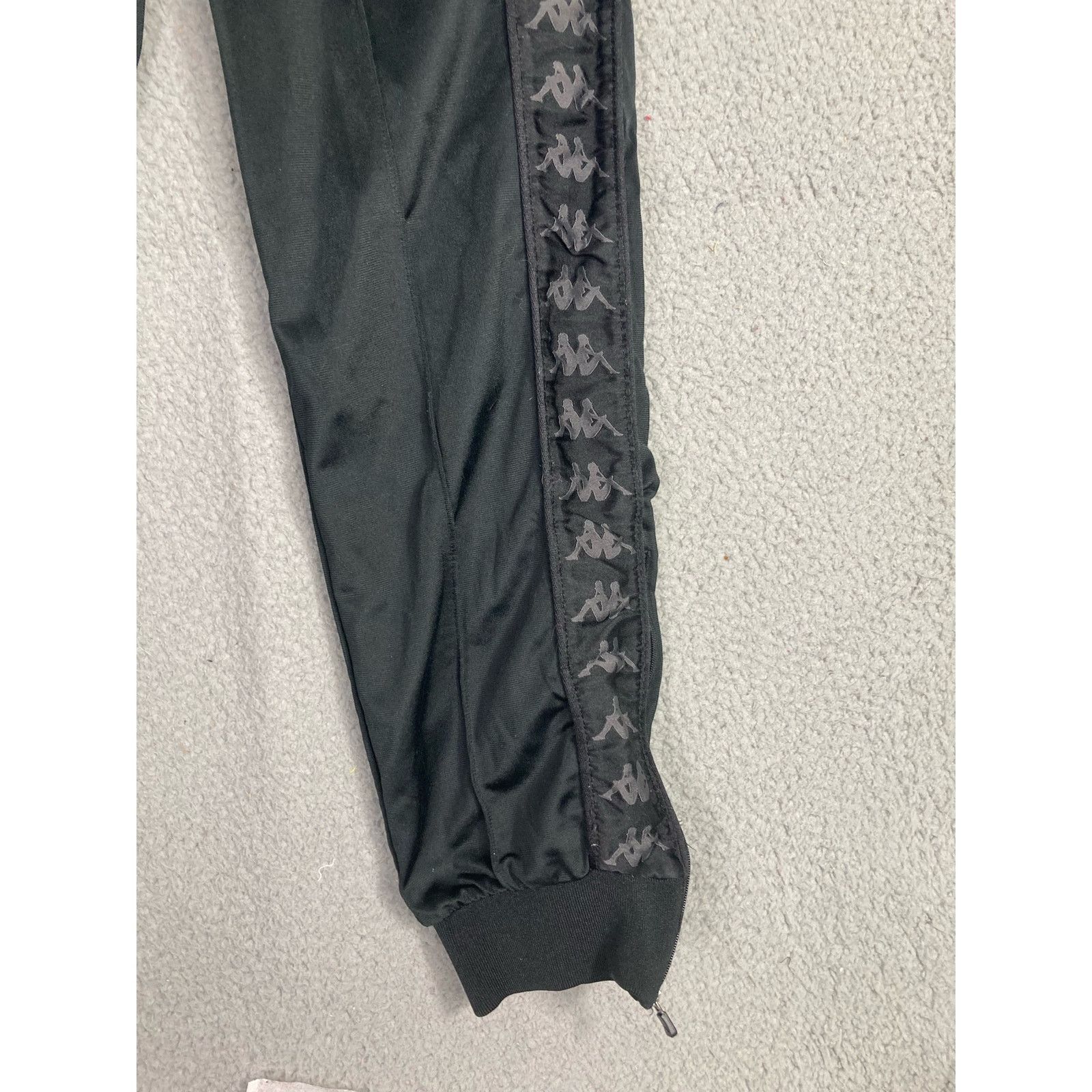 Kappa Kappa Women's Black Sweatpants Size M Comfortable Casual Size 28" / US 6 / IT 42 - 6 Thumbnail