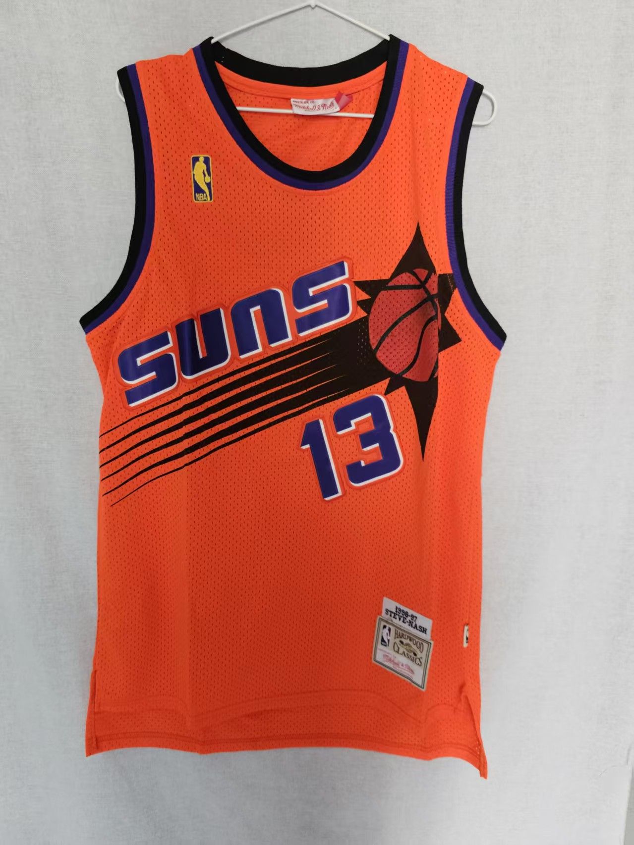 NBA Suns #13 Steve Nash Jersey Orange Size US XL / EU 56 / 4 - 2 Thumbnail