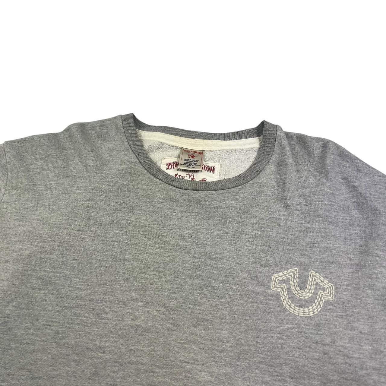 True Religion True Religion Triple Contrast Big QT Stitch Sweatshirt - XXL Size US XXL / EU 58 / 5 - 2 Thumbnail