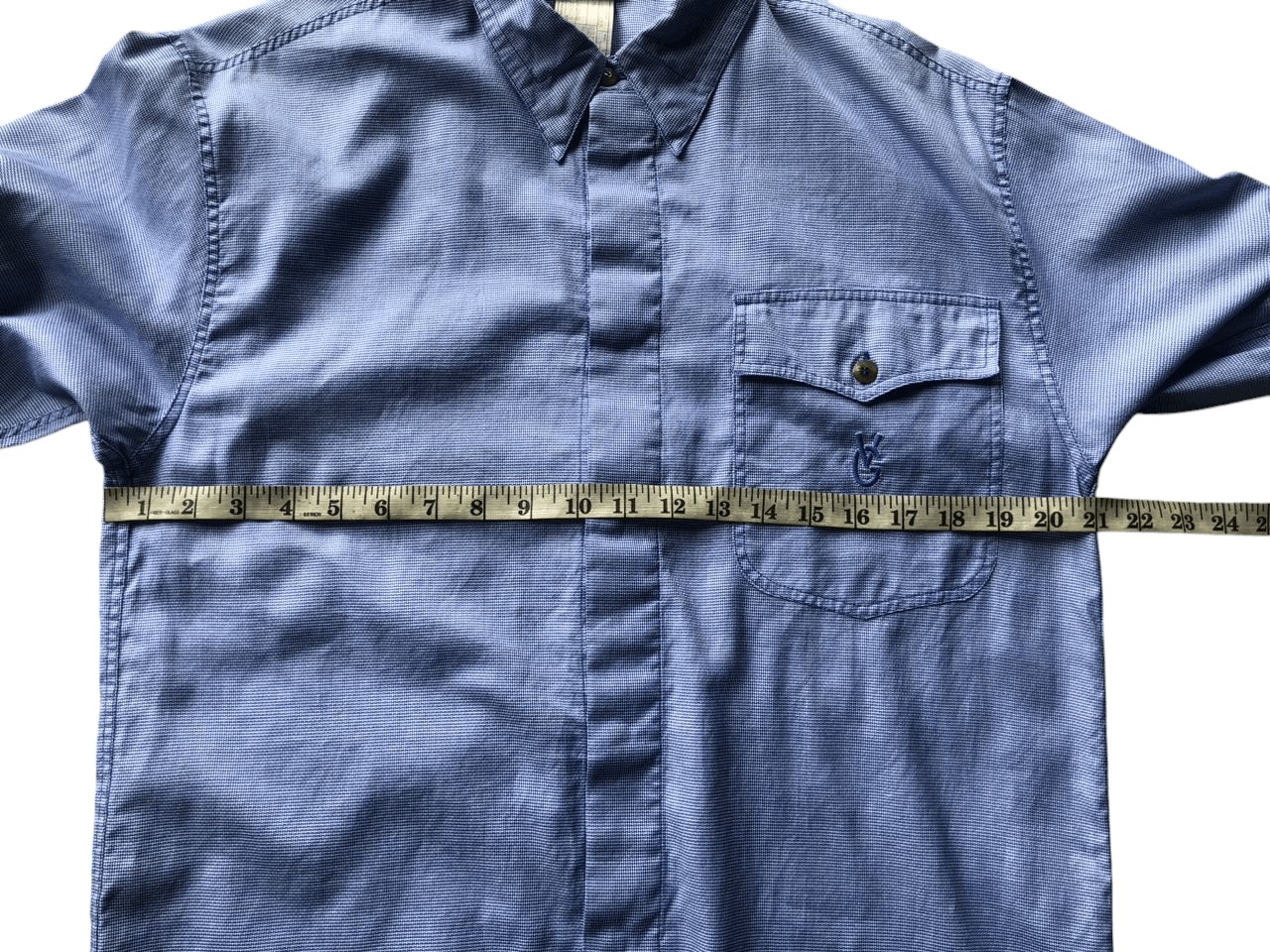 Versace Vintage Gianni Versace Single Pocket Long Sleeve Shirt Size US M / EU 48-50 / 2 - 16 Thumbnail