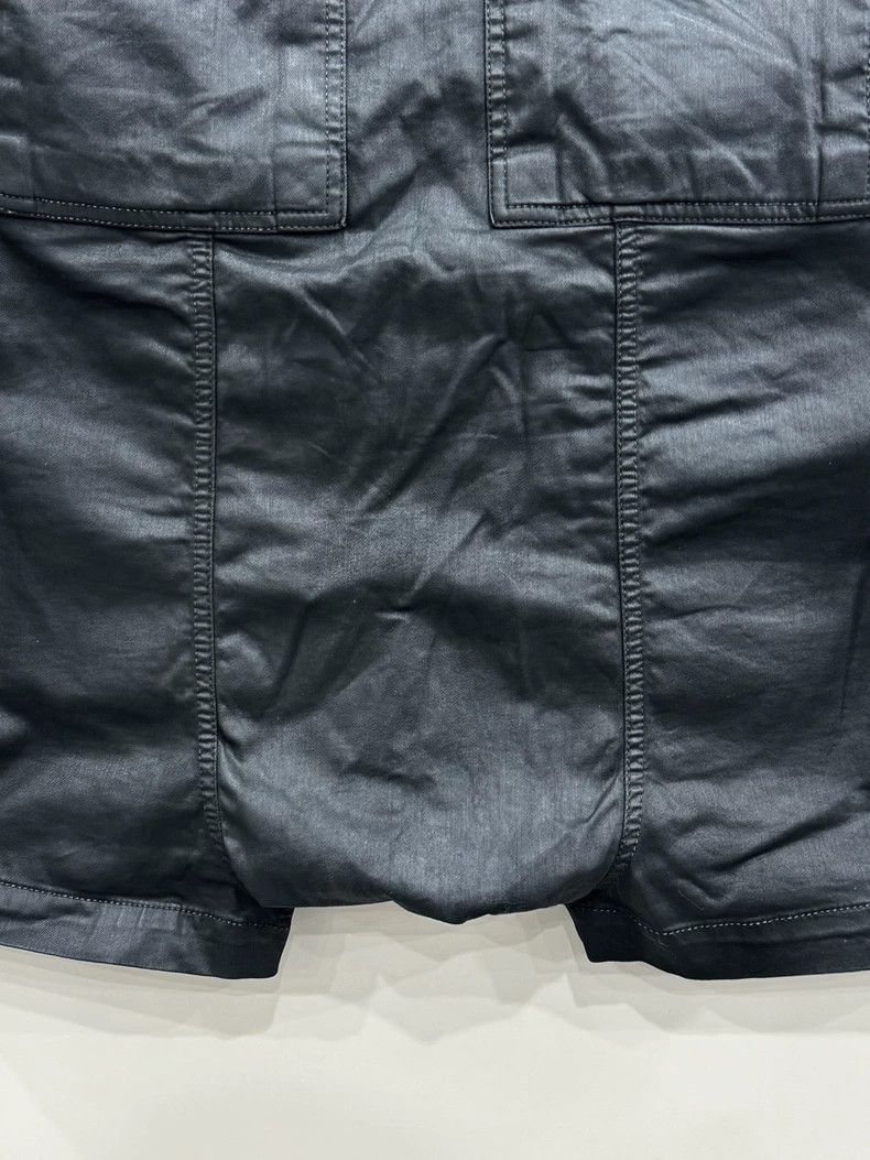 Rick Owens Rick Owens Double Ring Waxed Shorts Size M Size US 32 / EU 48 - 6 Thumbnail