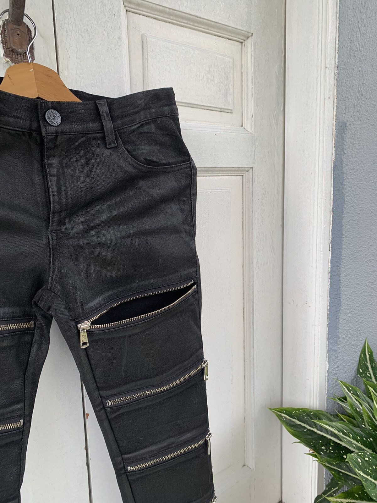 Japanese Brand Rarely Black Alter Venomv Japan Multizip tactical punk pants Size US 30 / EU 46 - 5 Thumbnail