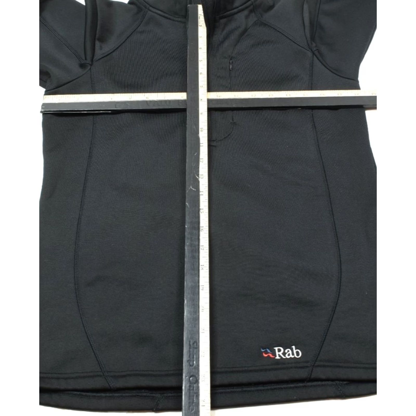 Rab Rab Power Stretch Fleece 1/4 Zip Sweater Womens Large Black Long Sleeve Hiking Size L / US 10 / IT 46 - 7 Thumbnail