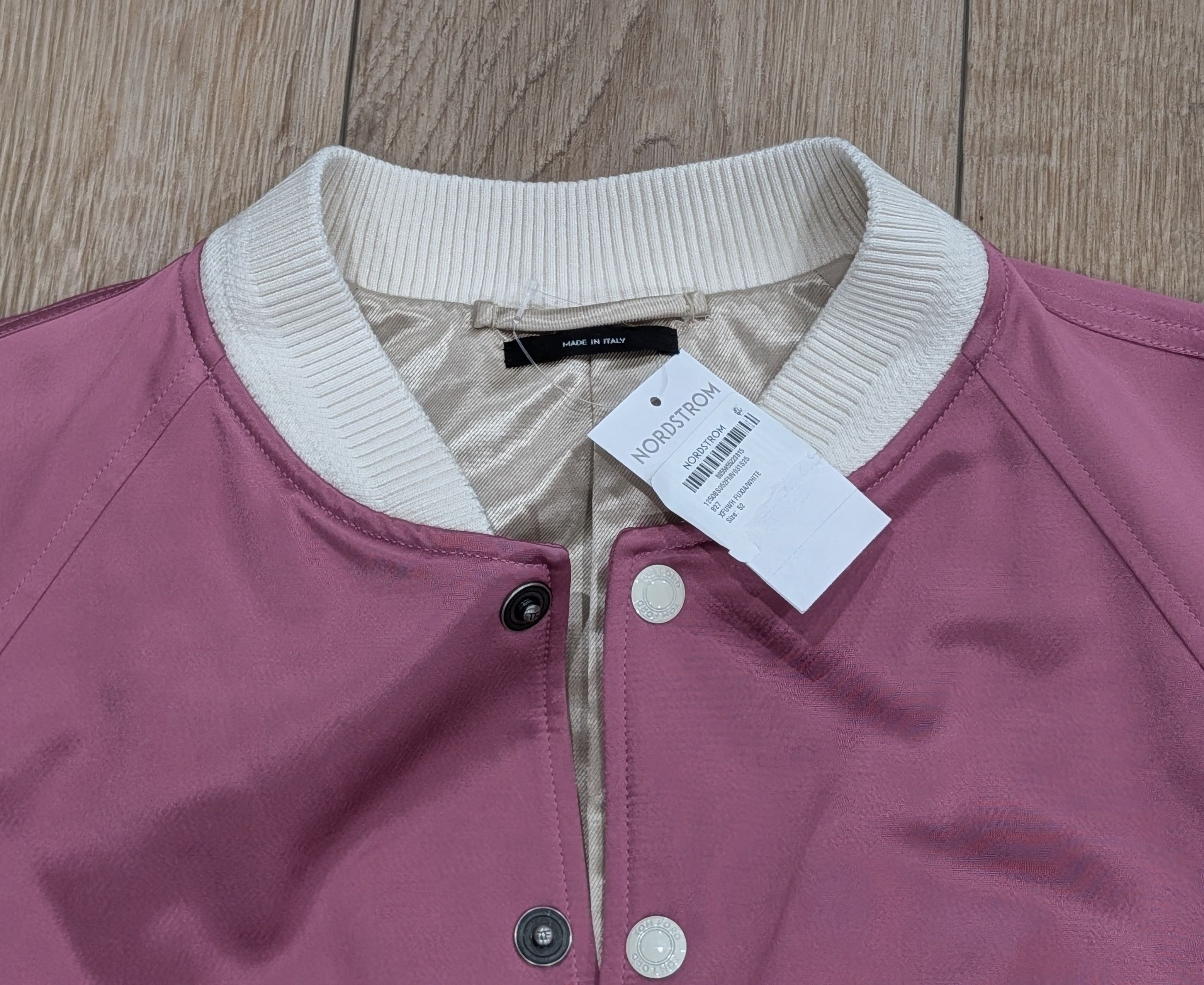 Tom Ford TOM FORD Shiny Satin Bomber Jacket Fuxia 52 US 42 Size US L / EU 52-54 / 3 - 2 Thumbnail