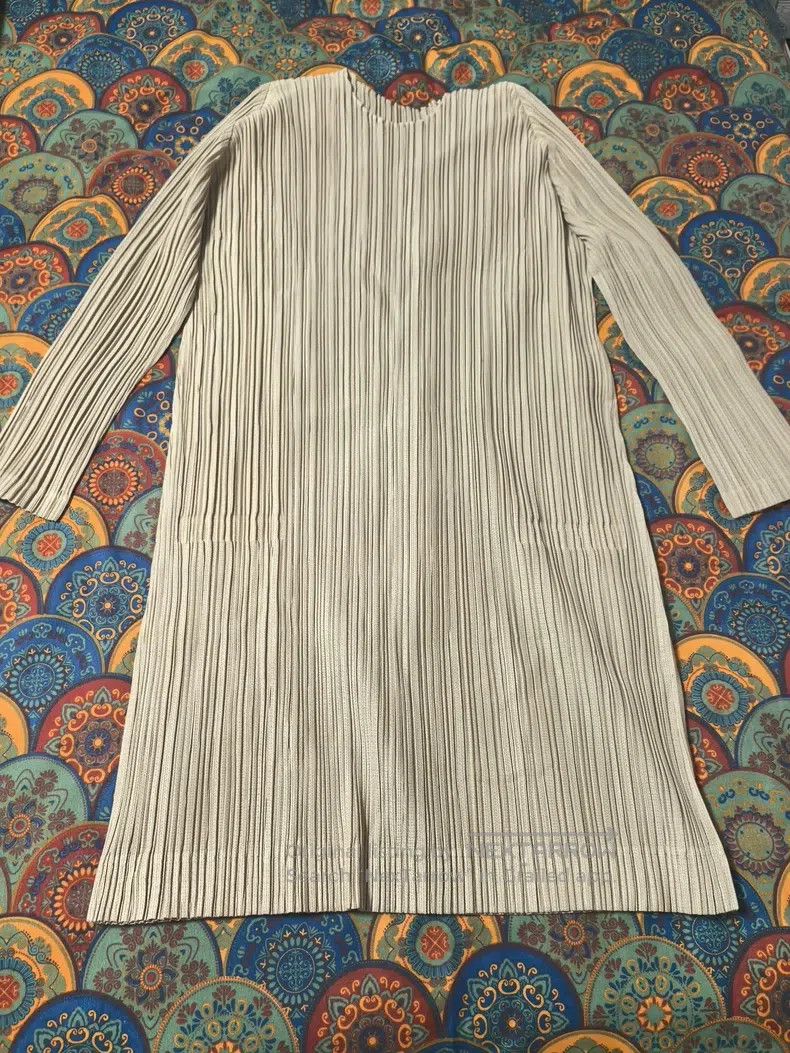 Issey Miyake Issey Miyake Seven-Point Sleeve Mini Dress Size L / US 10 / IT 46 - 1 Thumbnail