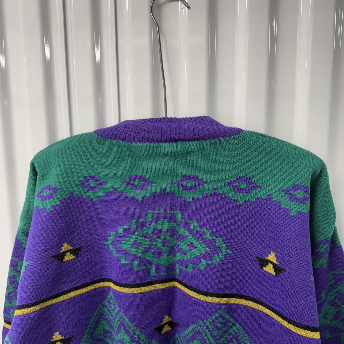 Spyder × Vintage RARE Vintage 90s Coogi Style Spyder Crewneck Sweater Size US L / EU 52-54 / 3 - 9 Thumbnail
