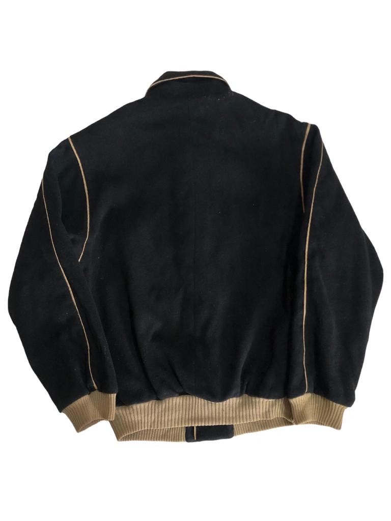 Yves Saint Laurent Yves Saint Laurent Wool Bomber Jacket Size US M / EU 48-50 / 2 - 2 Thumbnail