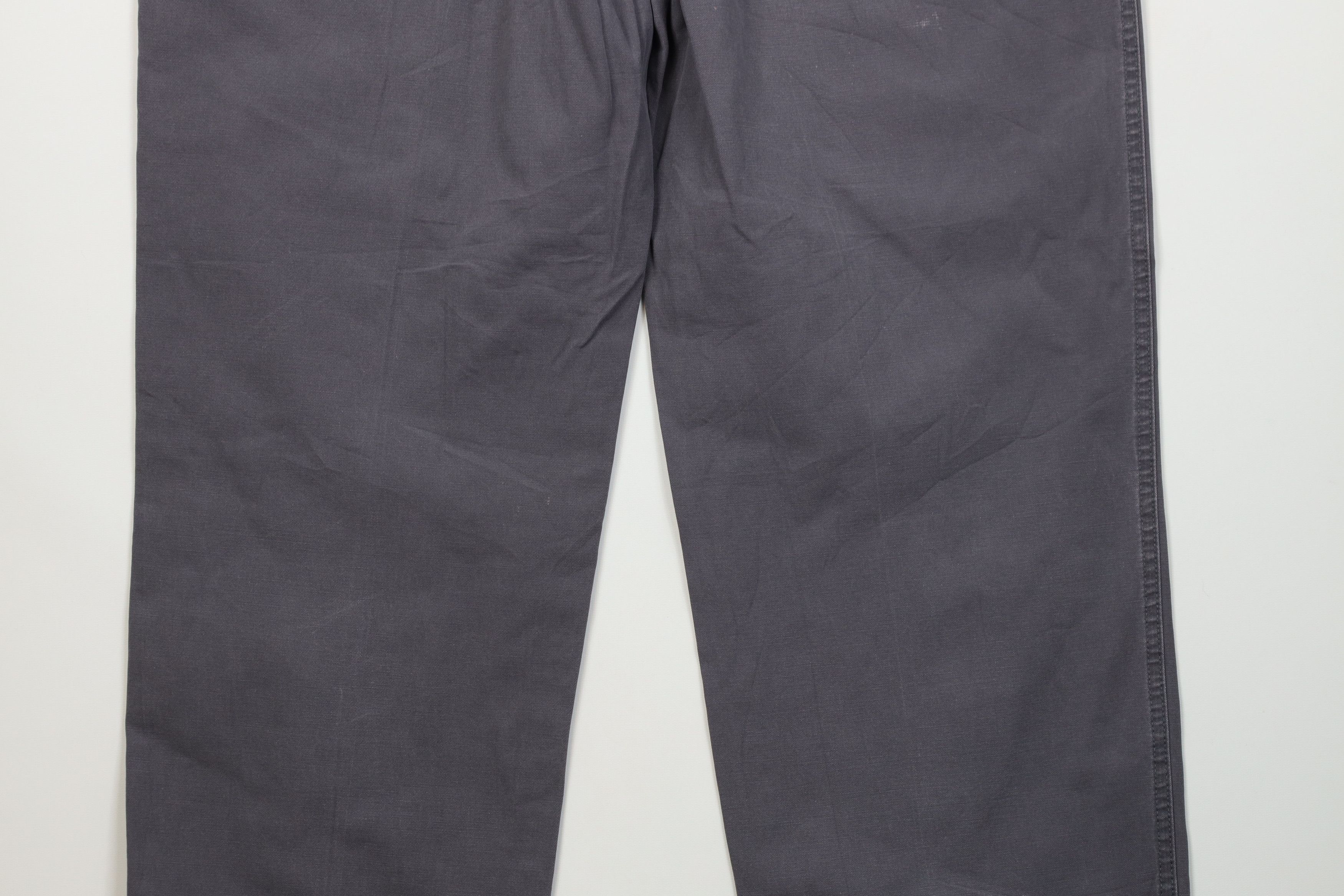 Cabelas Vintage Y2K Cabelas Canvas Wide Leg Cargo Pants Steel Blue Size US 38 / EU 54 - 15 Thumbnail