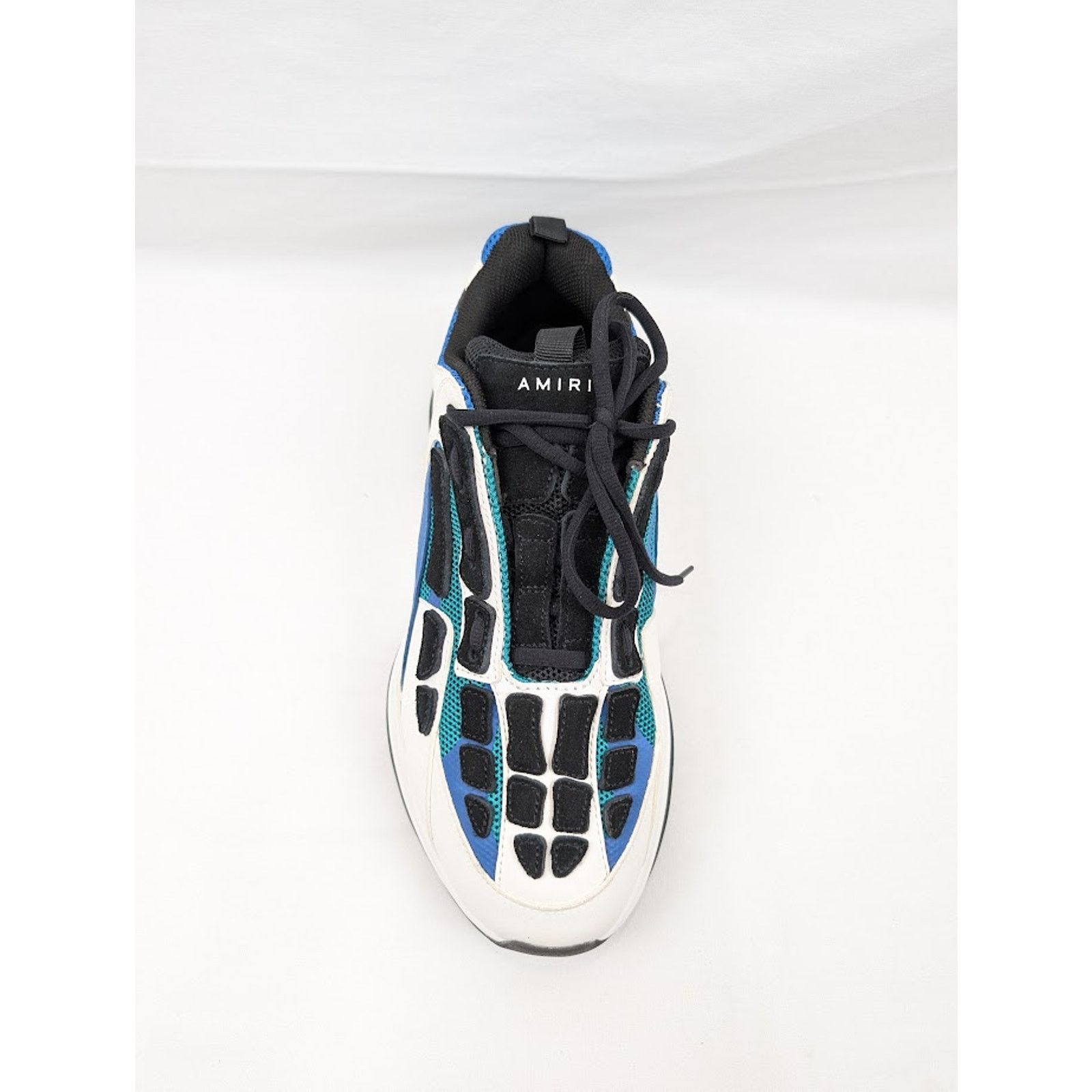 Amiri o1rshd1 Bone Runners in Teal/Blue/Black Size US 12 / EU 45 - 7 Thumbnail