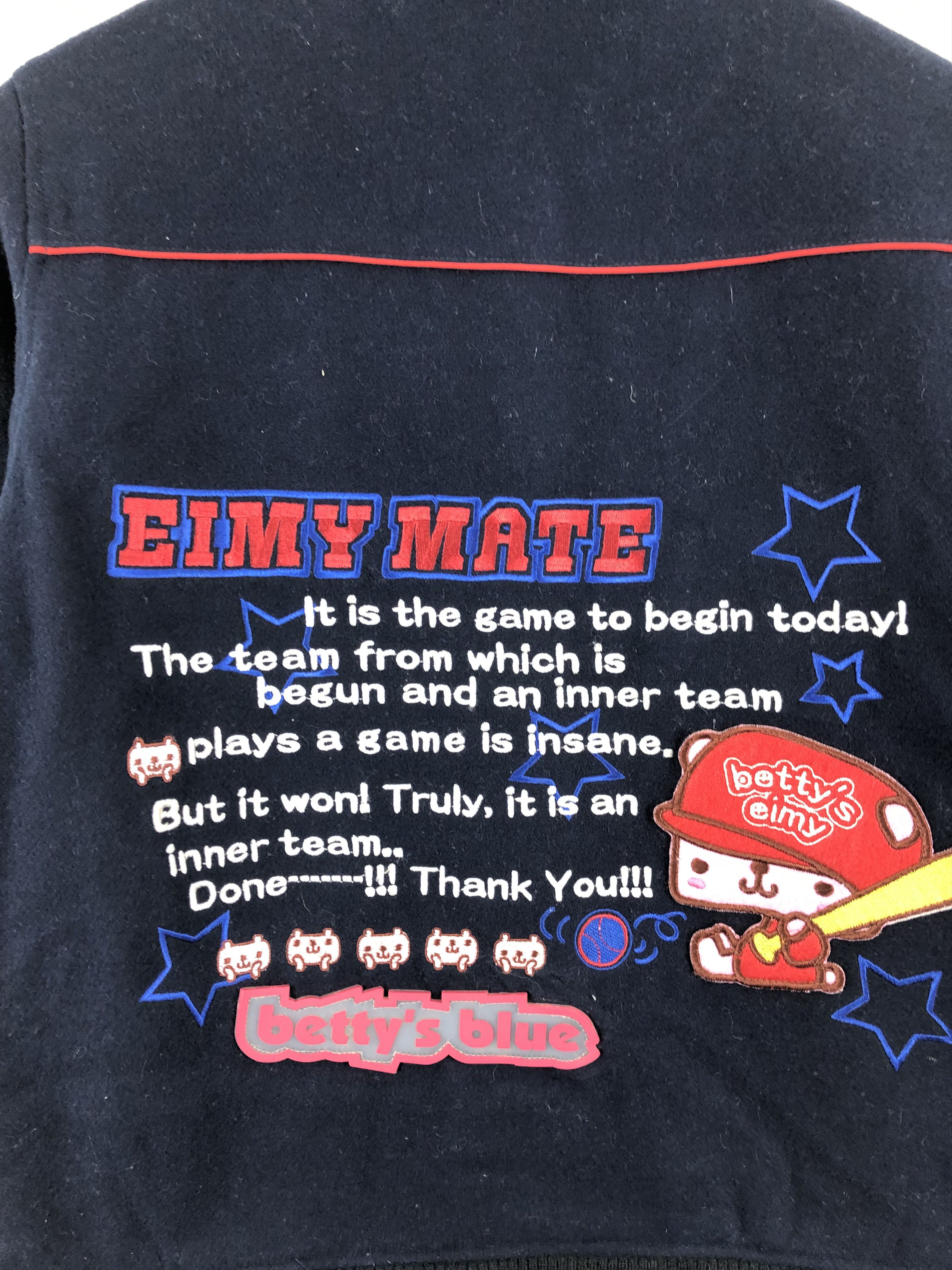 Japanese Brand Vintage 90s Japanese Brand Bettys Varsity Jacket V0280 Size US M / EU 48-50 / 2 - 12 Thumbnail
