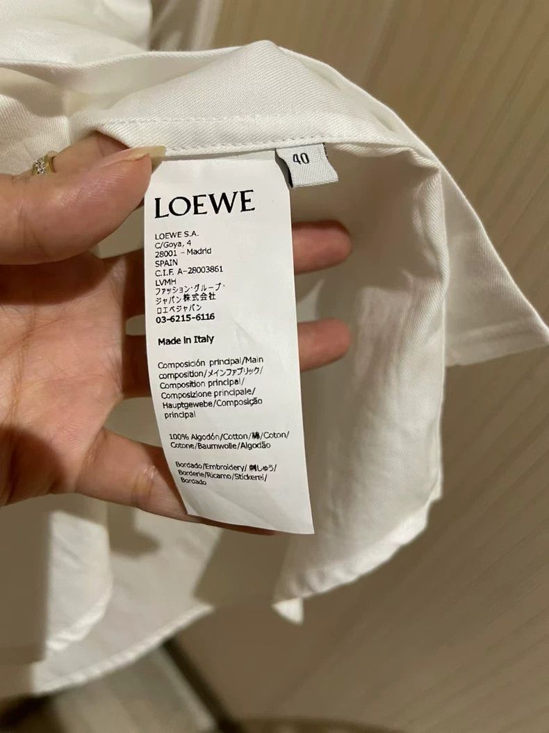 Loewe LOEWE size40 long-sleeved T-shirt Size US XXS / EU 40 - 5 Thumbnail