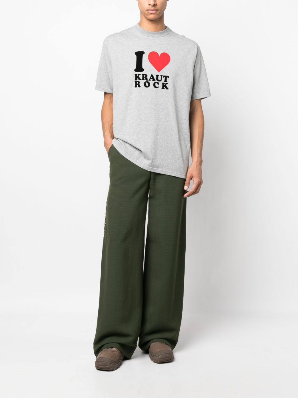 Undercover o1mle1224 Short Sleeve T-Shirt in Grey Size US L / EU 52-54 / 3 - 2 Thumbnail