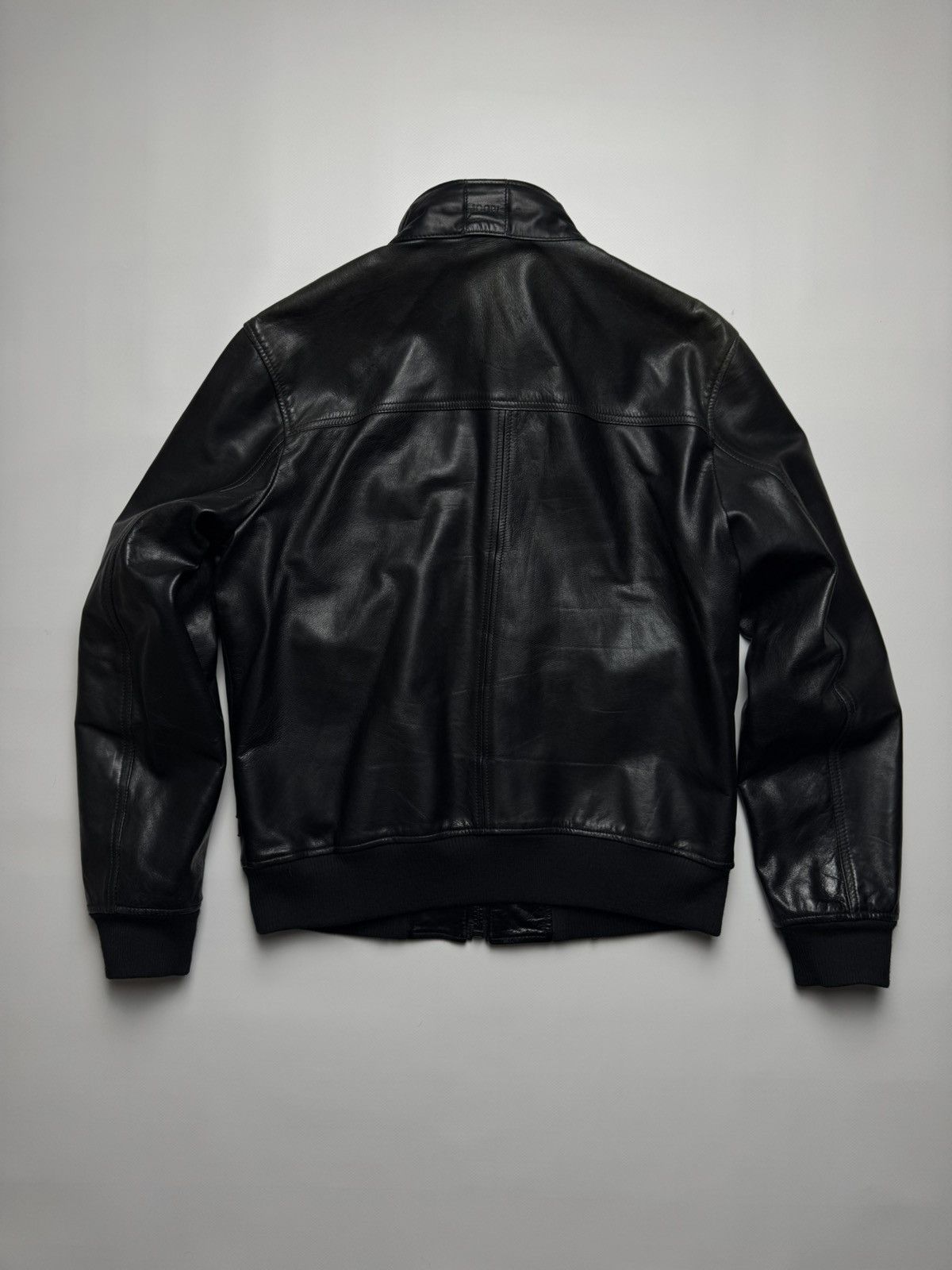 Joop! JOOP! Premium Leather Bomber Jacket w/ Lampo Zippers Size US M / EU 48-50 / 2 - 9 Thumbnail